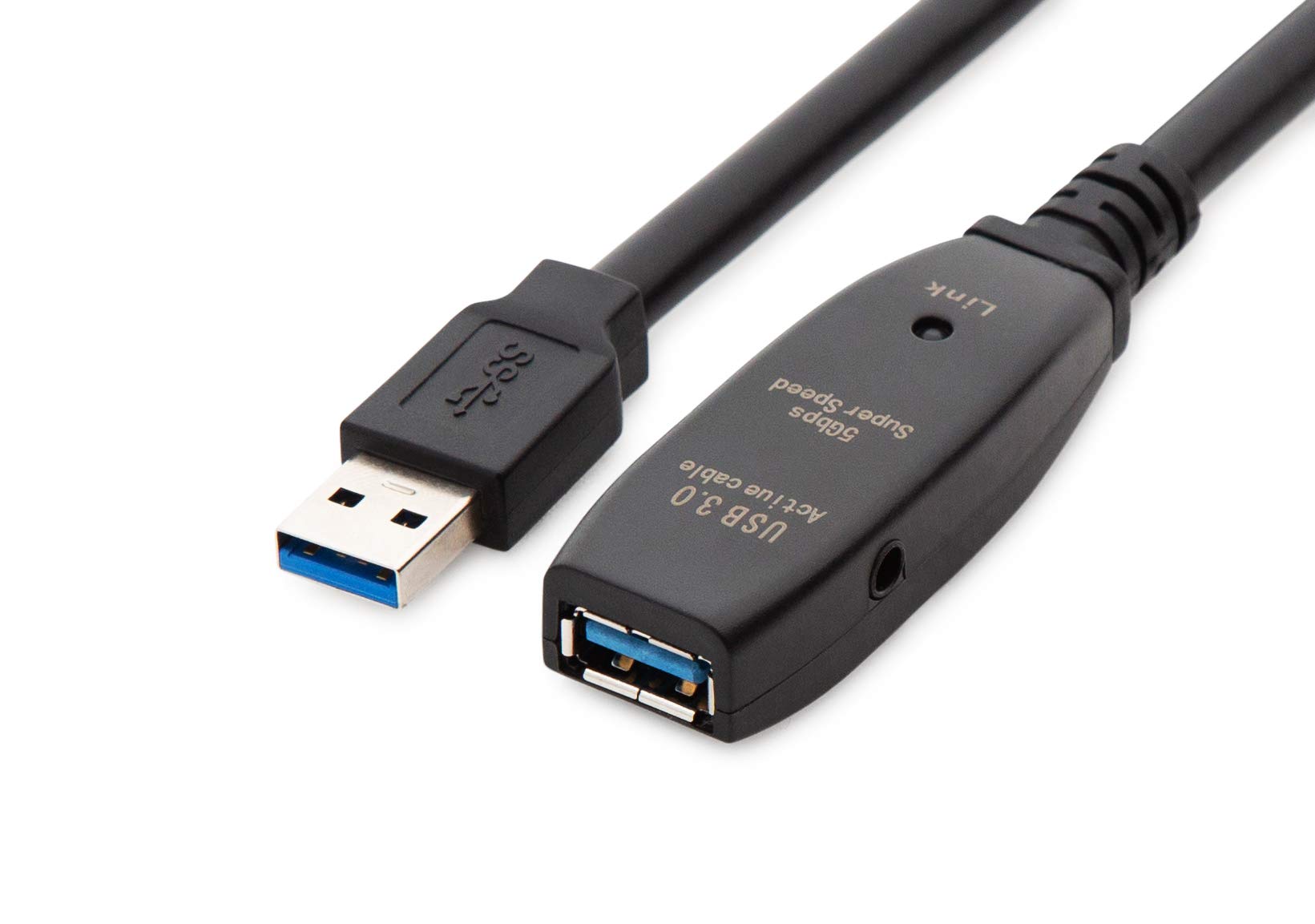 Mutecpower 24 Feet Active Usb Extension Cable 3.0 Male To Female With A Extension Chipset Signal Booster   Active Extension/Repe