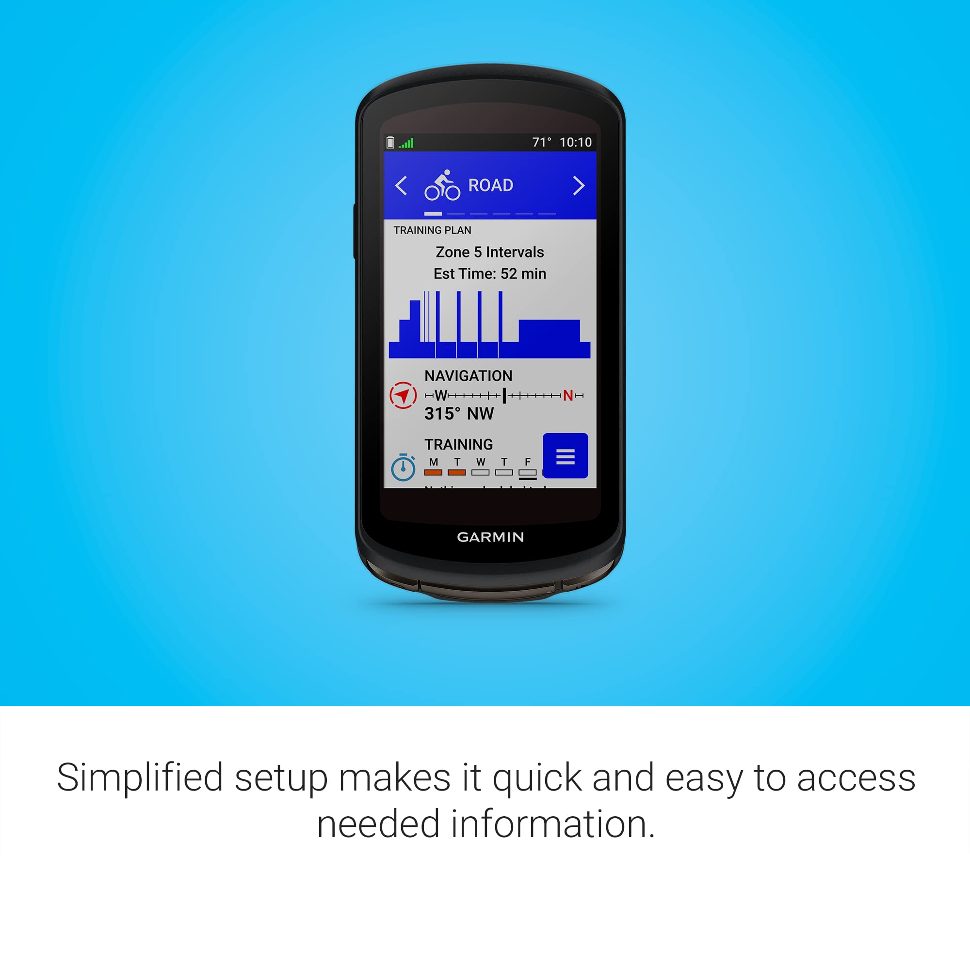 Garmin Edge 1040 Solar, Gps Bike Computer With Solar Charging Capabilities, On And Off-Road, Spot-On Accuracy, Long-Lasting Batt