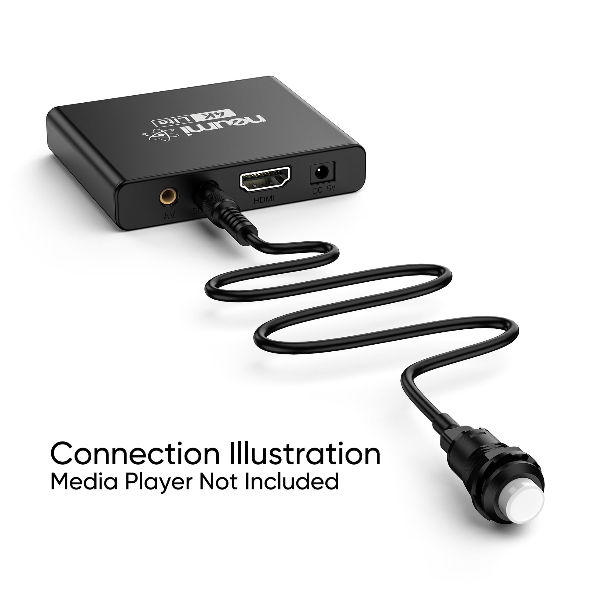 Neumitech Motion Sensor Trigger For Neumi Atom 4K Lite Digital Media Players, 9/16 Inch (14Mm) Diameter, 25Ft (7.5M) Range, 100