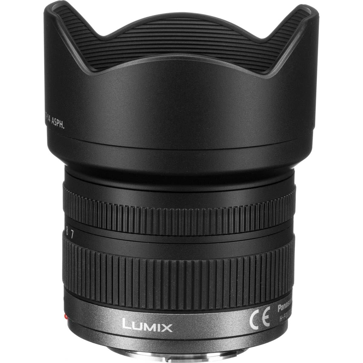 Panasonic Lumix G Vario Lens, 7 14Mm, F4.0 Asph., Mirrorless Micro Four Thirds, H F007014 (Usa Black)