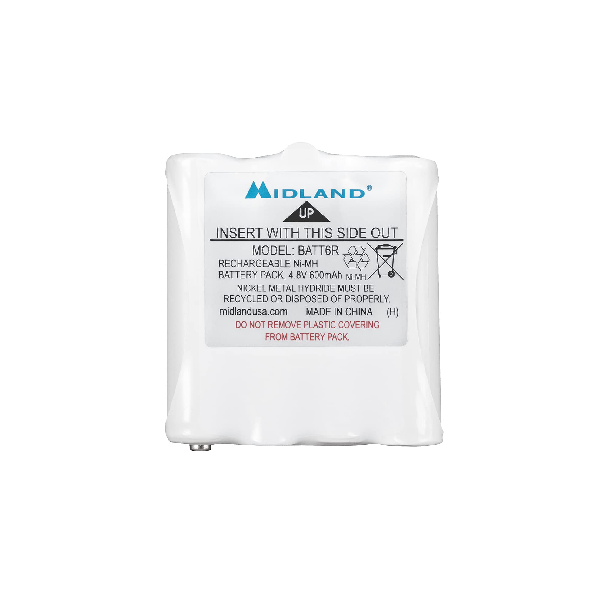 Midland Avp8 Nimh Rechargeable Battery Packs For Cxt And Lxt Series Radios   6 Pack