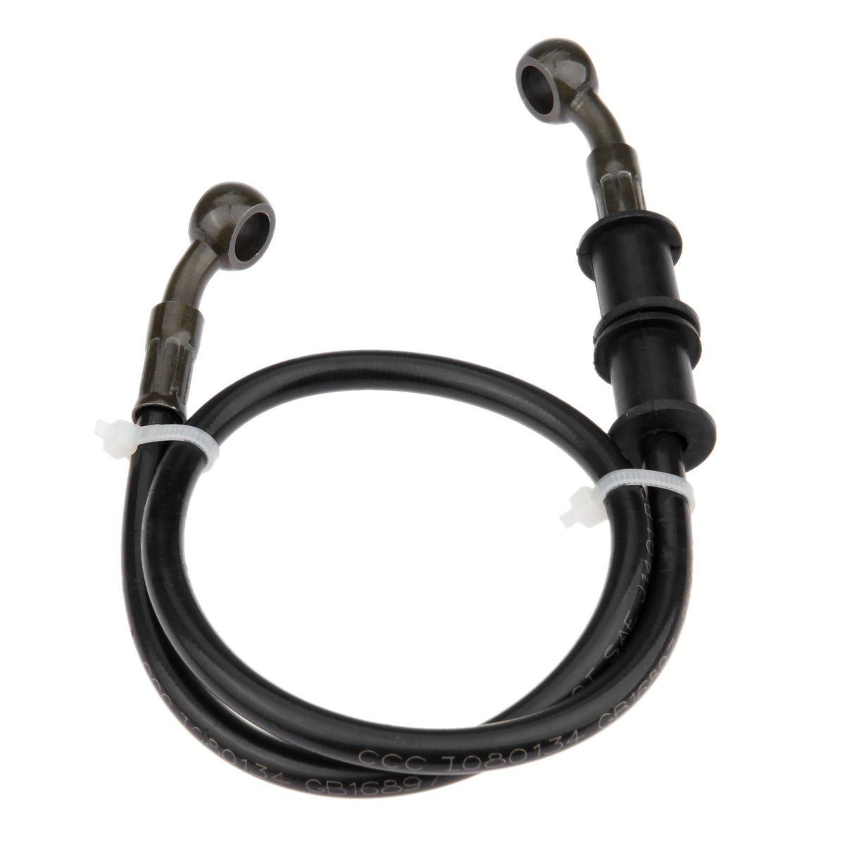Mtsooning Motorcycle Brake Hydraulic Line, 60Cm/23.6Inch Braided Clutch Oil Pipe, Stainless Brake Hose Replacement For Atv Motor