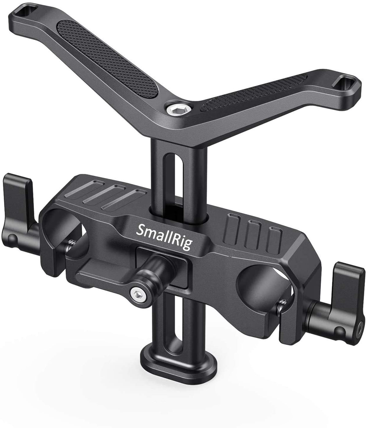 Smallrig 15Mm Long Lens Support, 53.5Mm Height Adjustable Lens Bracket For Dslr Camera Shoulder Rig   Bsl2681