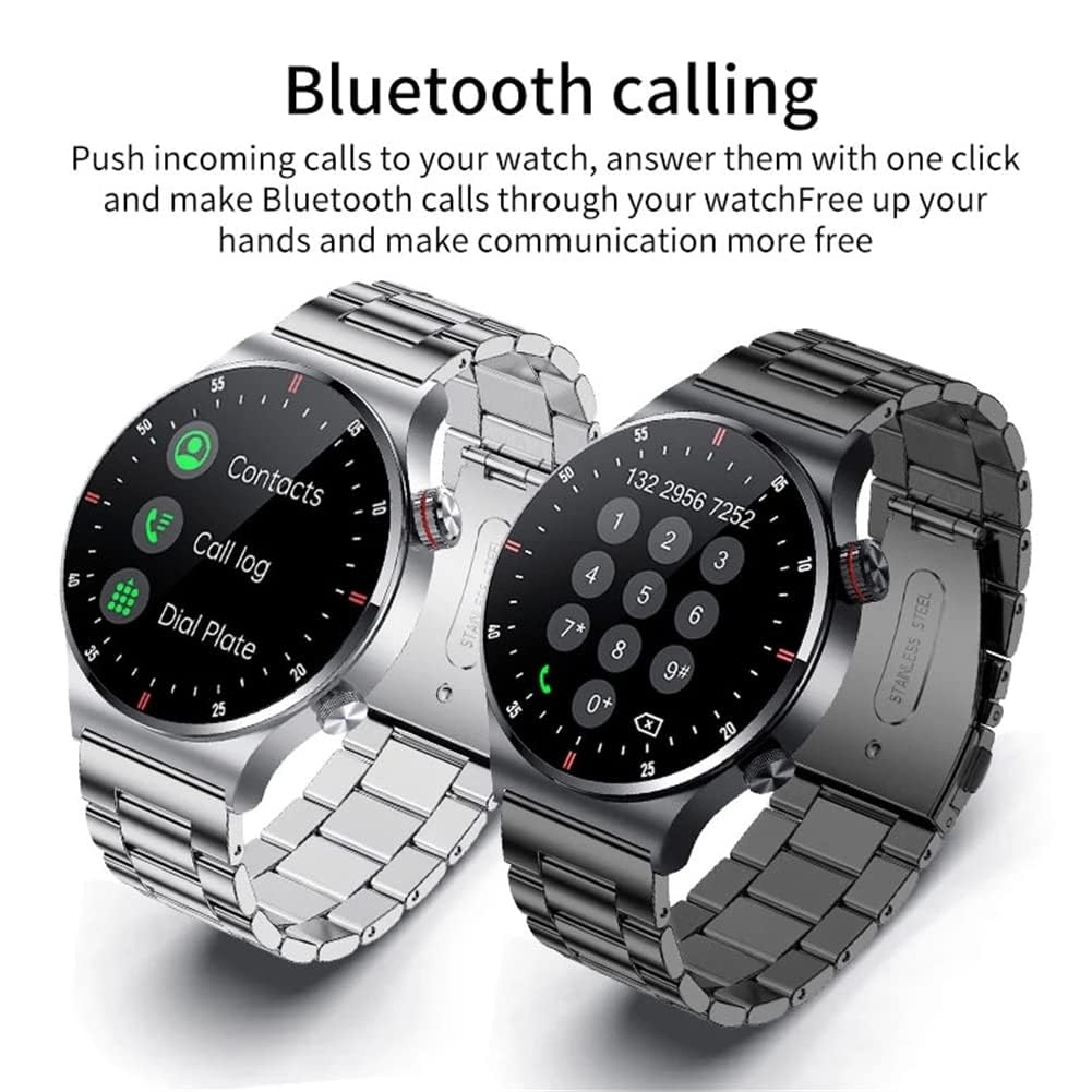 Filiekeu Women Men Smart Watch Bluetooth Calls Heart Rate Sleep Monitor Ip67 Waterproof Sport Fitness Tracker Hd Touch Screen Si
