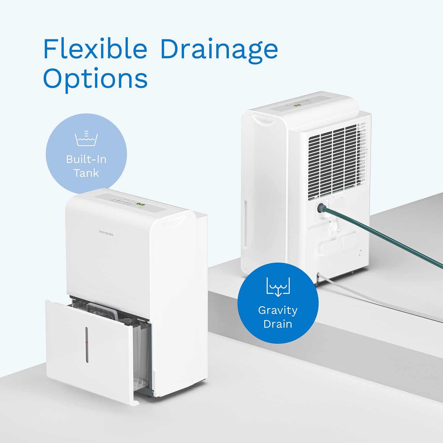 Homelabs 3000 Sq Ft Energy Star Dehumidifier   Ideal For Medium To Large Rooms, Bedrooms And Home Basements   Powerful Moisture
