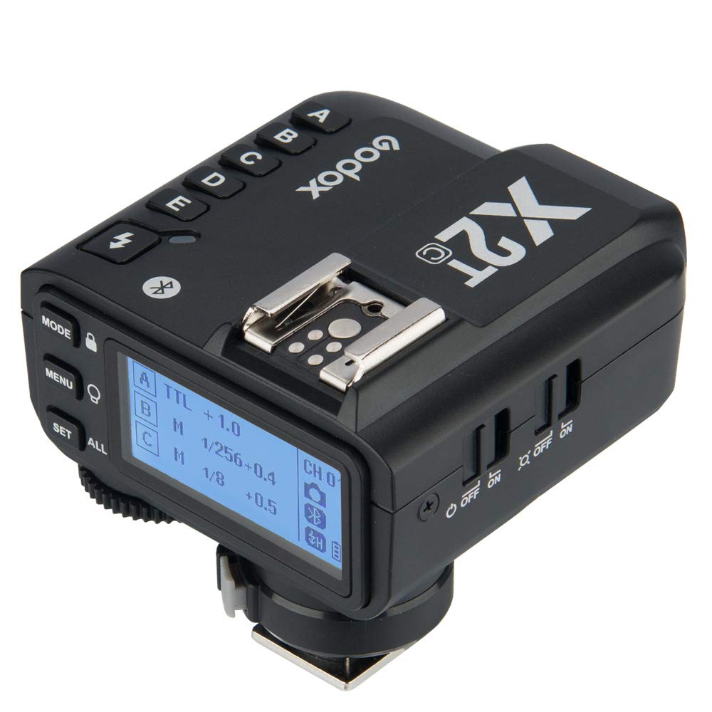 Godox X2T C 2.4G Wireless Flash Trigger Transmitter Compatible With Canon With E Ttl Ii Hss 1/8000S Group Function Led Control P