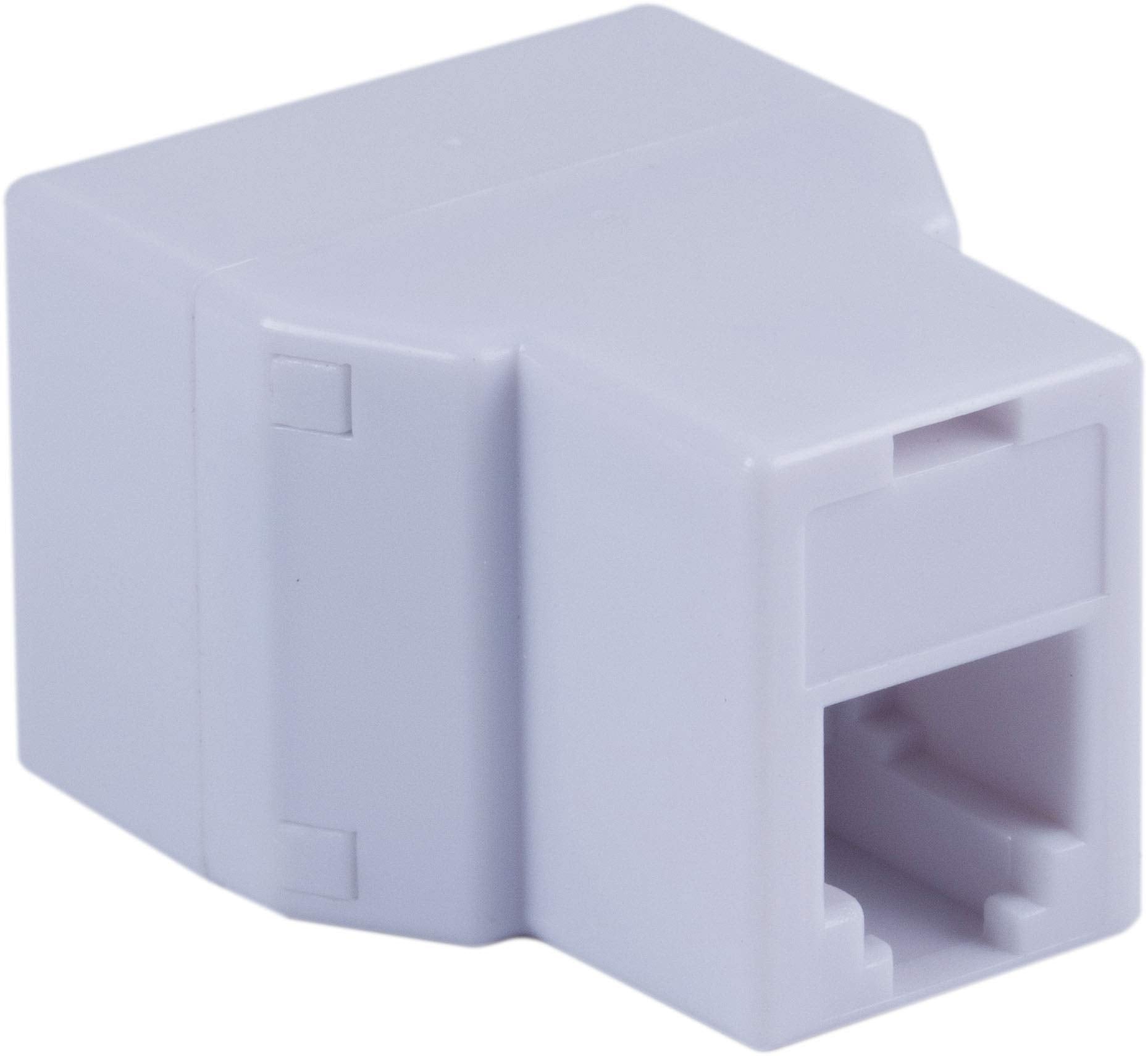 Power Gear Duplex In Line Coupler, 2 Pack, Ideal For Answering Machines, Modems, Fax Machines, Caller Id Displays, Ideal For Hom