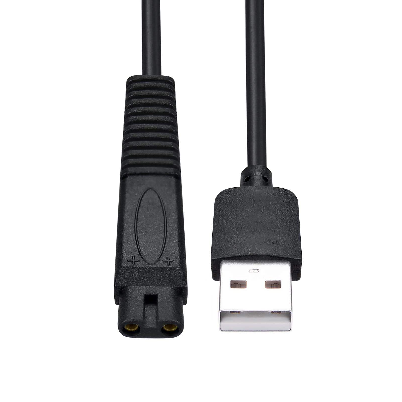 Charger Cord Replacement For Skull Shaver Pitbull Gold Pro, Palm, Platinum Electric Razor   Usb Cable 2 Pack