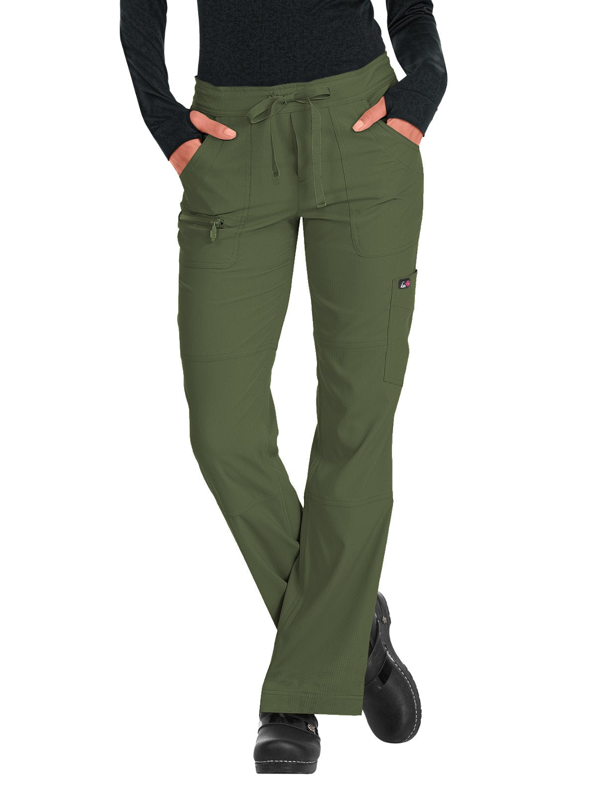 Koi Lite Koi721 Womens Scrub Pant Olive Green Mp