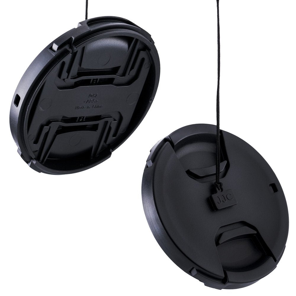 Jjc 2 Pack 95Mm Center Pinch Front Lens Cap Cover With Elastic Lens Cap Keeper For Tamron Sp 150 600Mm Nikon Af S Nikkor 200 500