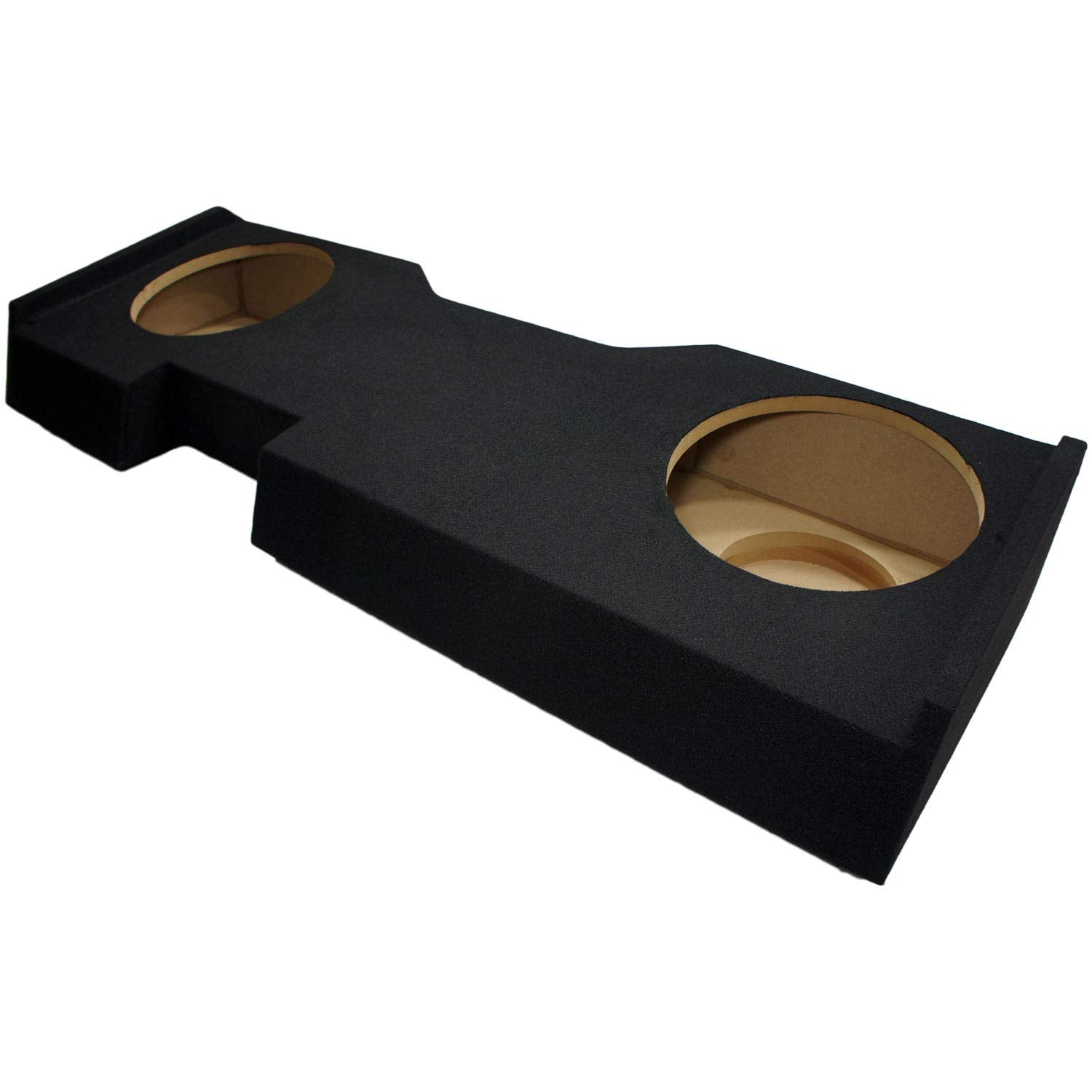 American Sound Connection Asc Gm2X12 Crew14Up Compatible With Chevy Silverado Crew Cab Truck 2014   Up Dual 12'' Sub Box Subwoof