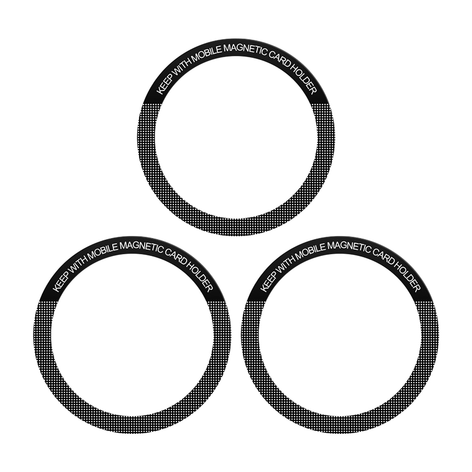 Maserweller Universal Metal Ring Sticker For Magnetic Charger Compatible With Iphone/Samsung/Android All Cellphones, Magnetic Mo