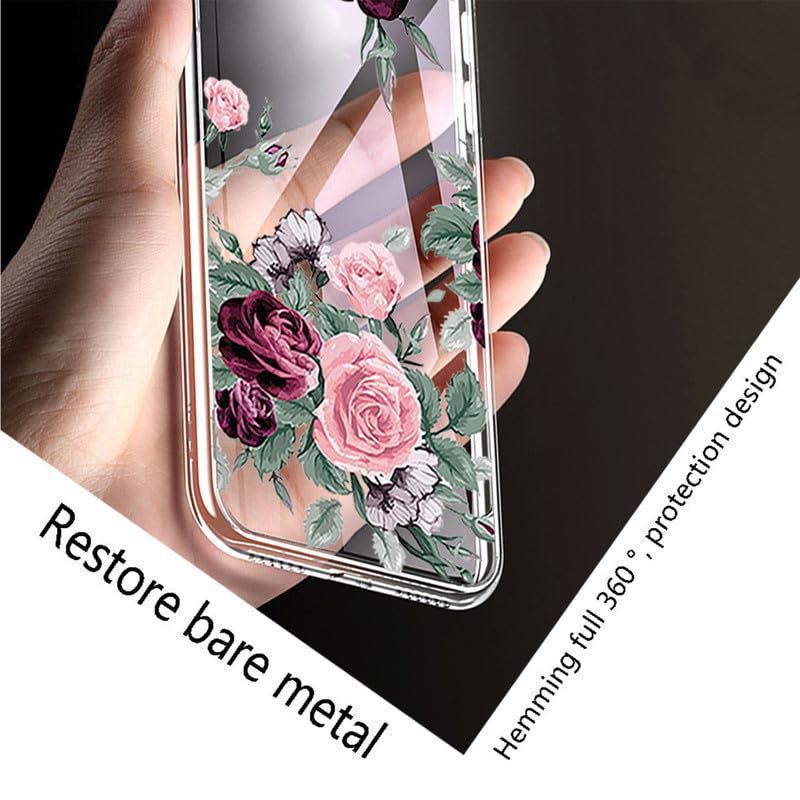 Aqggiixy Phone Case For Vivo V30 Lite (6.67''), Transparente Silicone Protective Case, Ultra Thin Flexible Tpu Bumper Shockproof