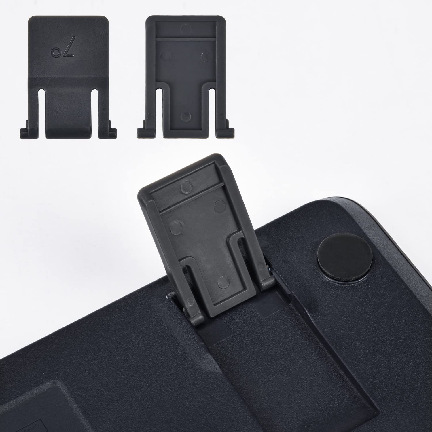 2Pc Replacement Feet Stand For Logitech K345 Mk345 Wireless Keyboard, Logitech K345 Mk345 Keyboard Replacement Feet Stand