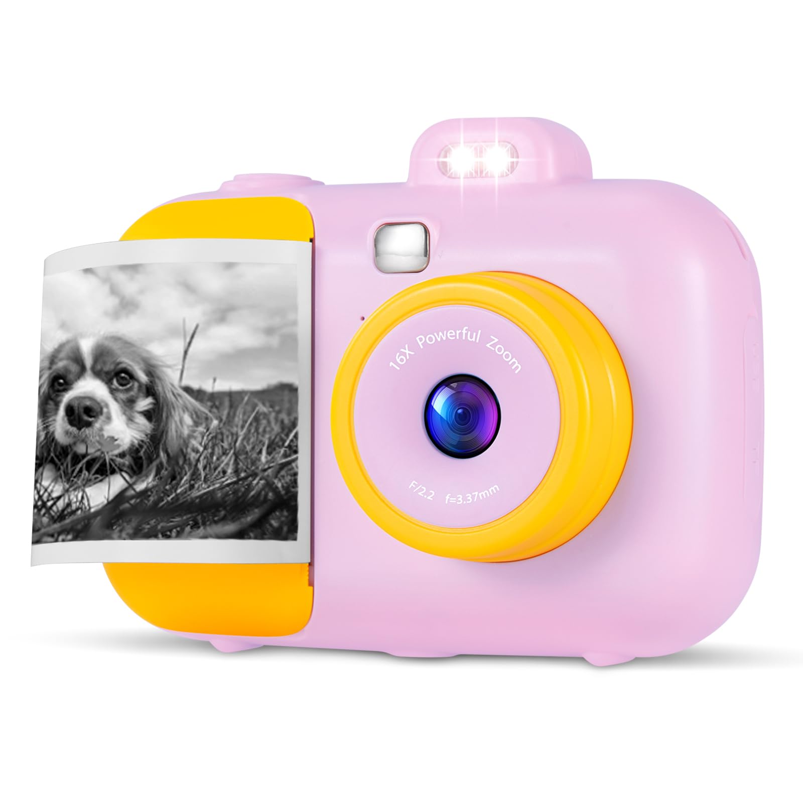 Kids Camera Instant Camera, Kids For 3 12 Year Old Girls Boys, Kids Digital Camera Instant Print With Print Paper, Toddler Kids