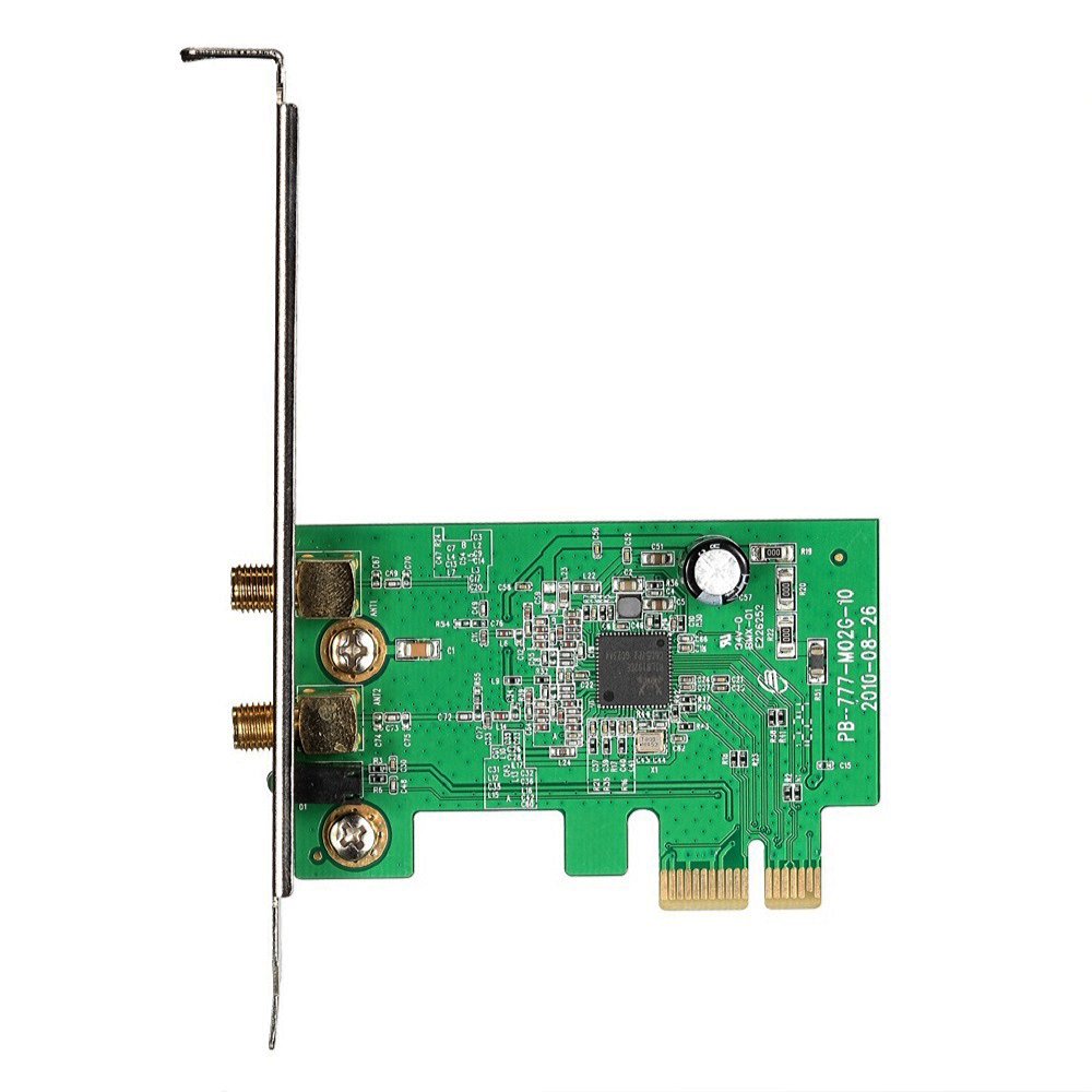 Netis Wf2113 Wireless N 300Mbps Advanced Pci-E Adapter, 5 Dbi High Gain Antennas, 2T2R Mimo, Low-Profile Bracket Included, Pci-E
