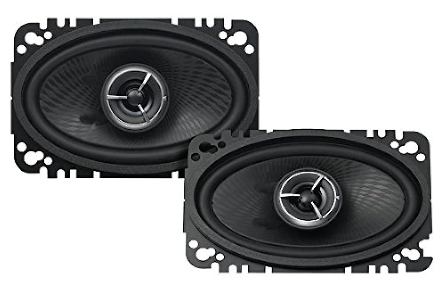 Kenwood Kfc X463C Excelon 4X6 2 Way Speaker System   Pair (Black)