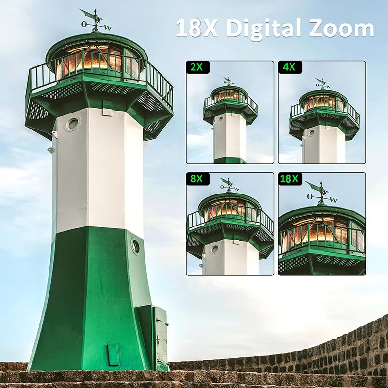 64Mp Digital Camera For Photography And Video: 4K Vlogging Camera For Youtube With 3'' Flip Screen And 32Gb Tf Card, 16X Zoom Di