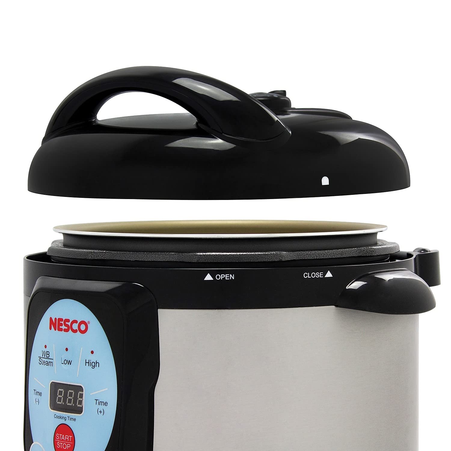 Nesco Npc 9 Smart Electric Pressure Cooker And Canner, 9.5 Quart, Stainless Steel