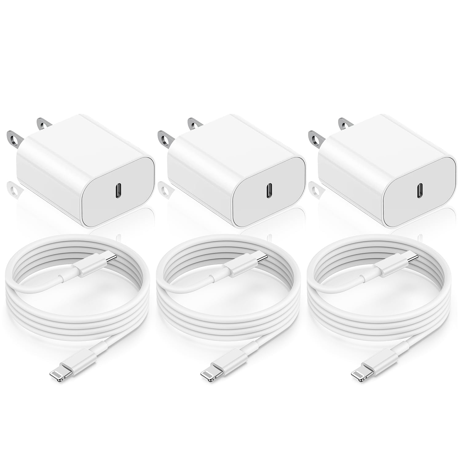 Thiyniya Usb Charger Cord, Black 6Ft Fast Charging Cable