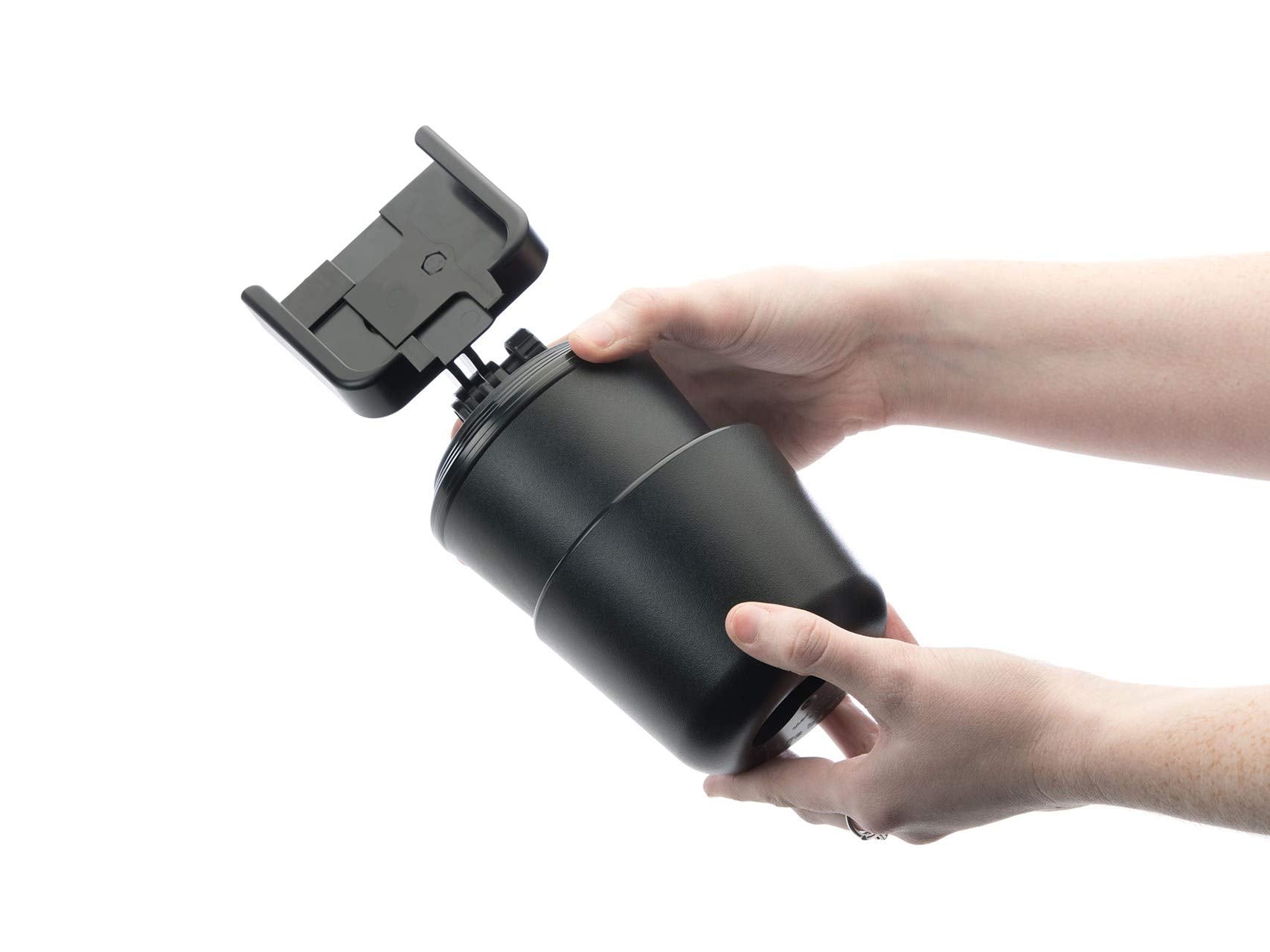 Weathertech Cupfone With Solid Billet Aluminum Knobs   Forest Green, Adjustable Phone Holder For Smartphones, 360 Rotatable Base