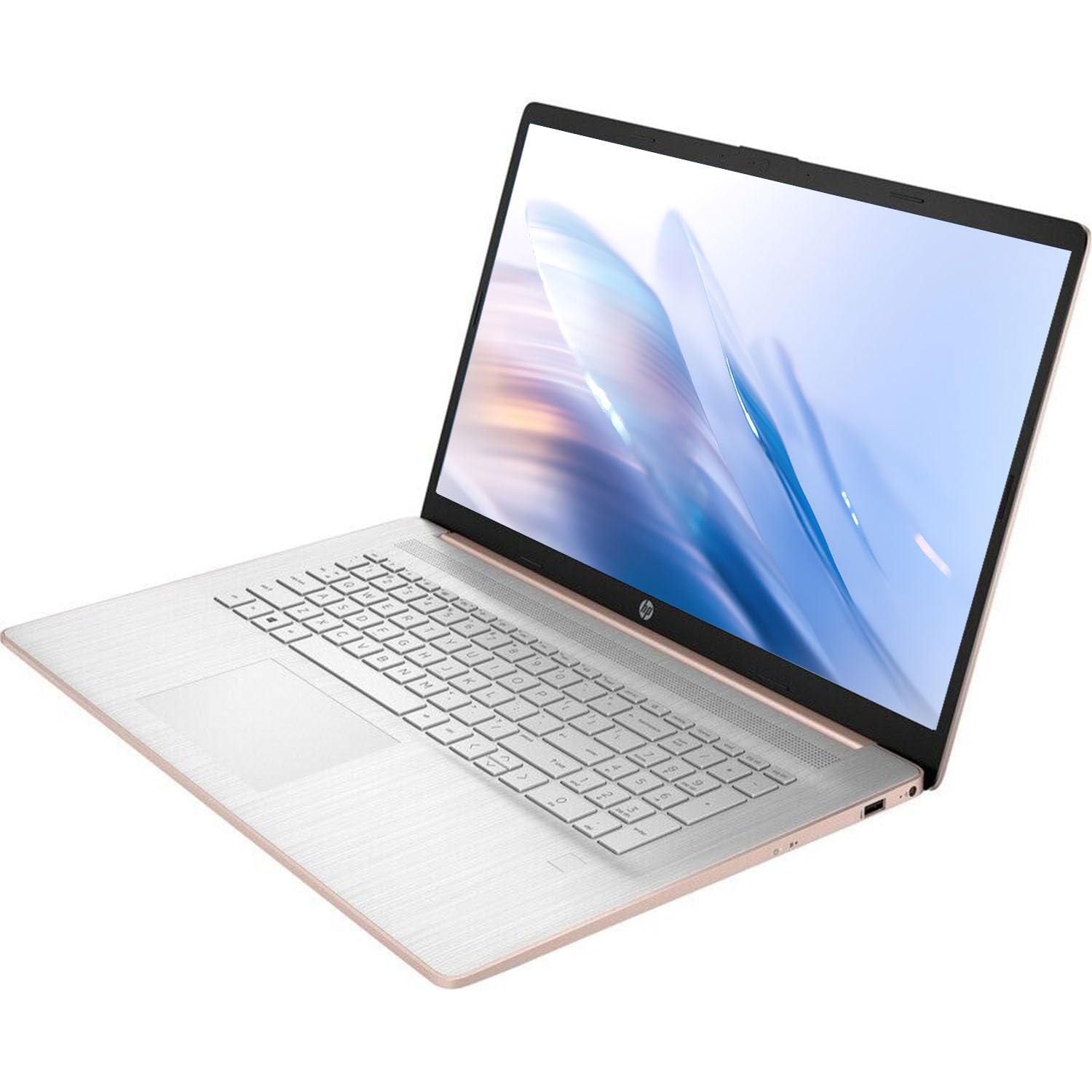 Hp 17 Hd+ Touchscreen Laptop, Amd Ryzen 3 5300U Processor,16Gb Ram, 1Tb Pcie Ssd, Wi-Fi 6, Backlit Keyboard, Fingerprint Reader,