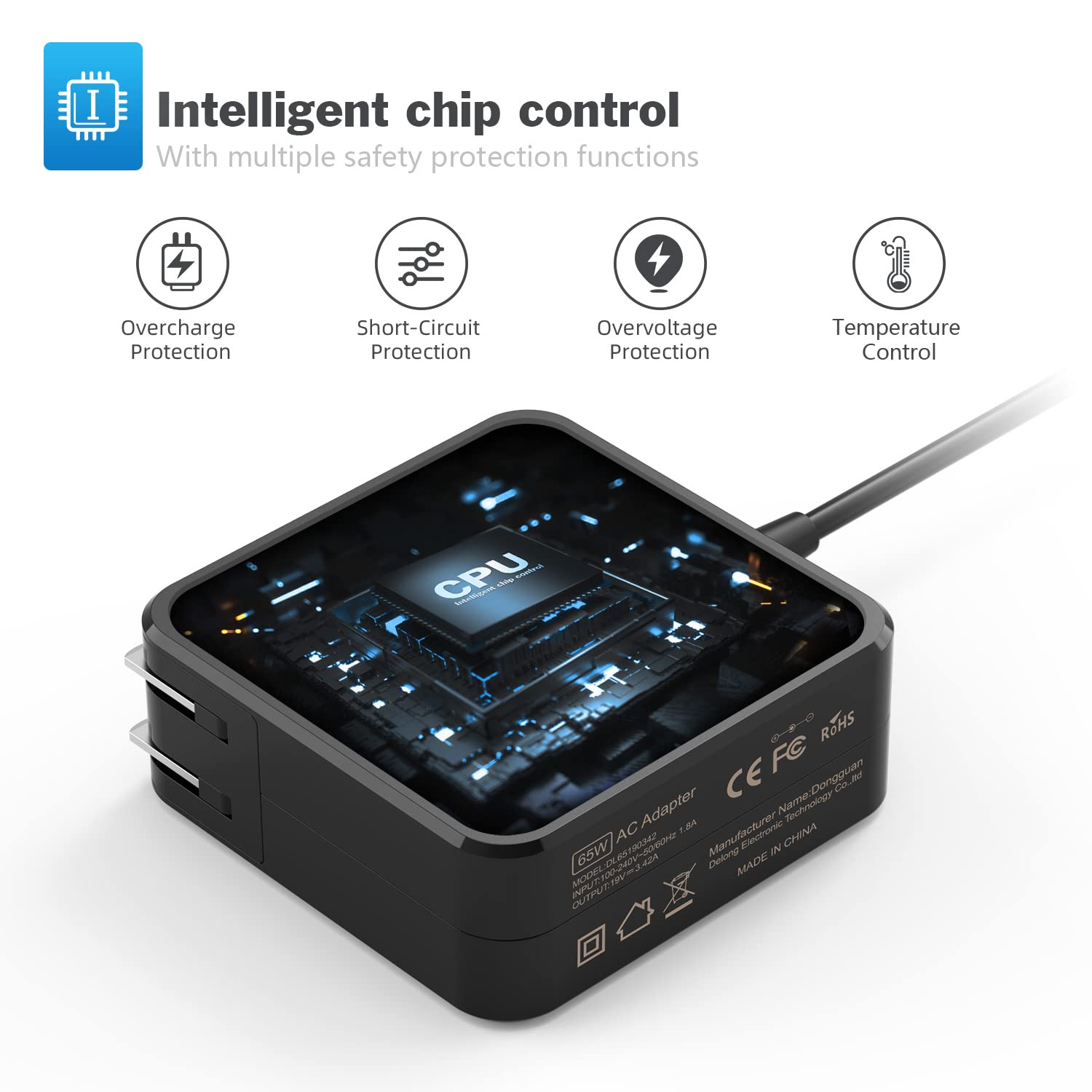 19V Adapter Wall Charger Compatible With Lg Gram 13.3  13  14  15  17  Series Notebook 13Z950 13Z970 14Z950 14Z970 15Z960 15Z970