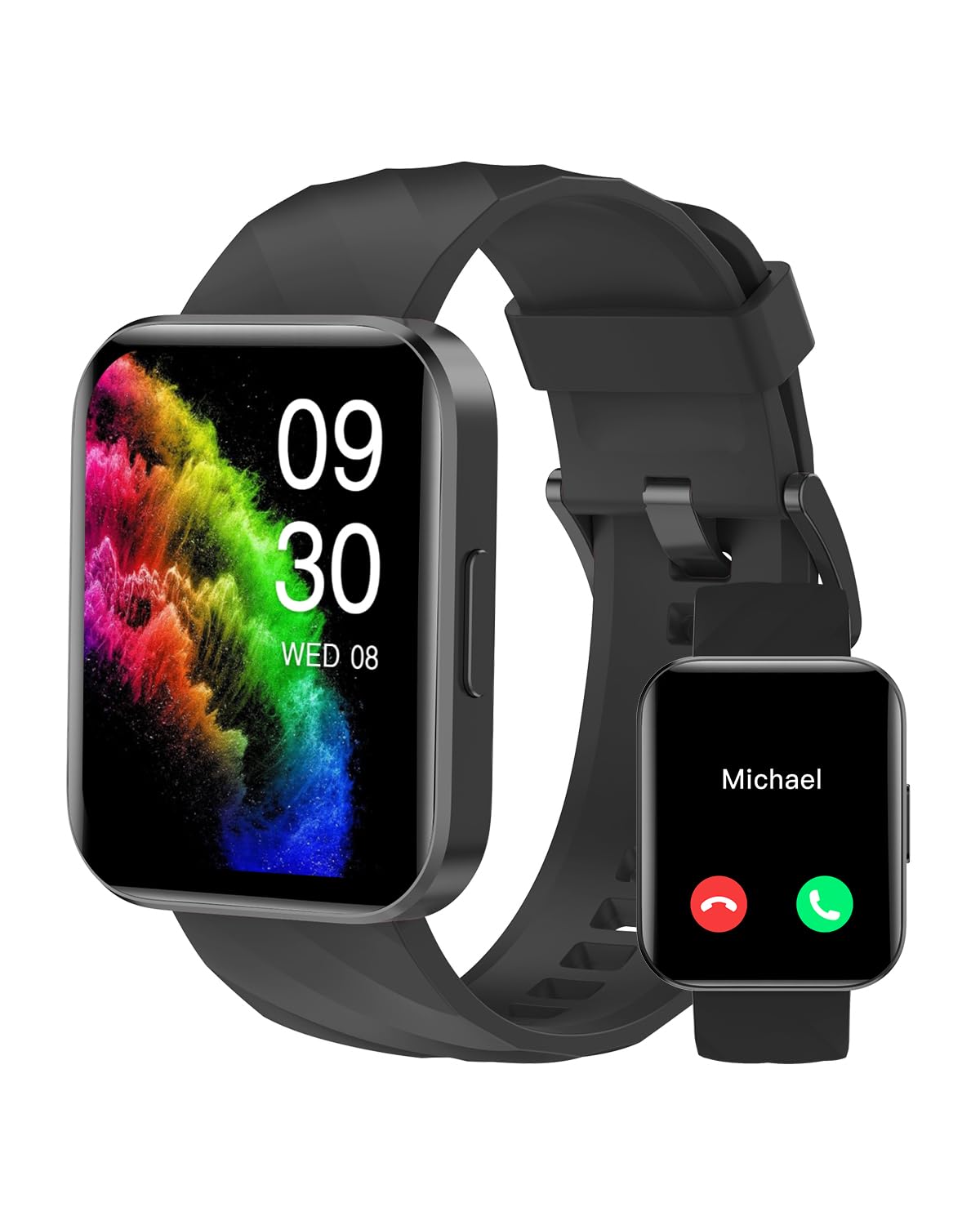 Ruimen Smart Watches For Men Women (Answer/Make Calls) Compatible With Iphone/Android Phones, 2023 Ver. 1.85'' Hd Screen Fitness