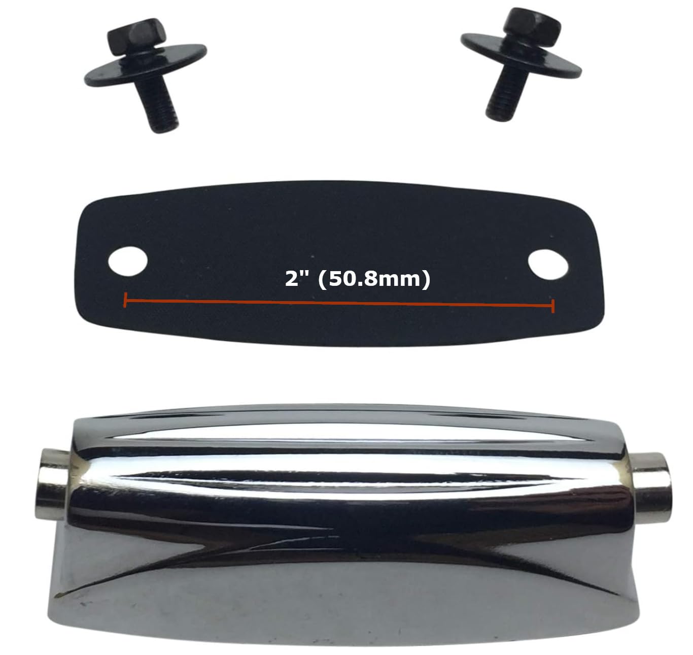 Double End Drum Lugs Tom/Snare - Ross Percussion (Chrome)