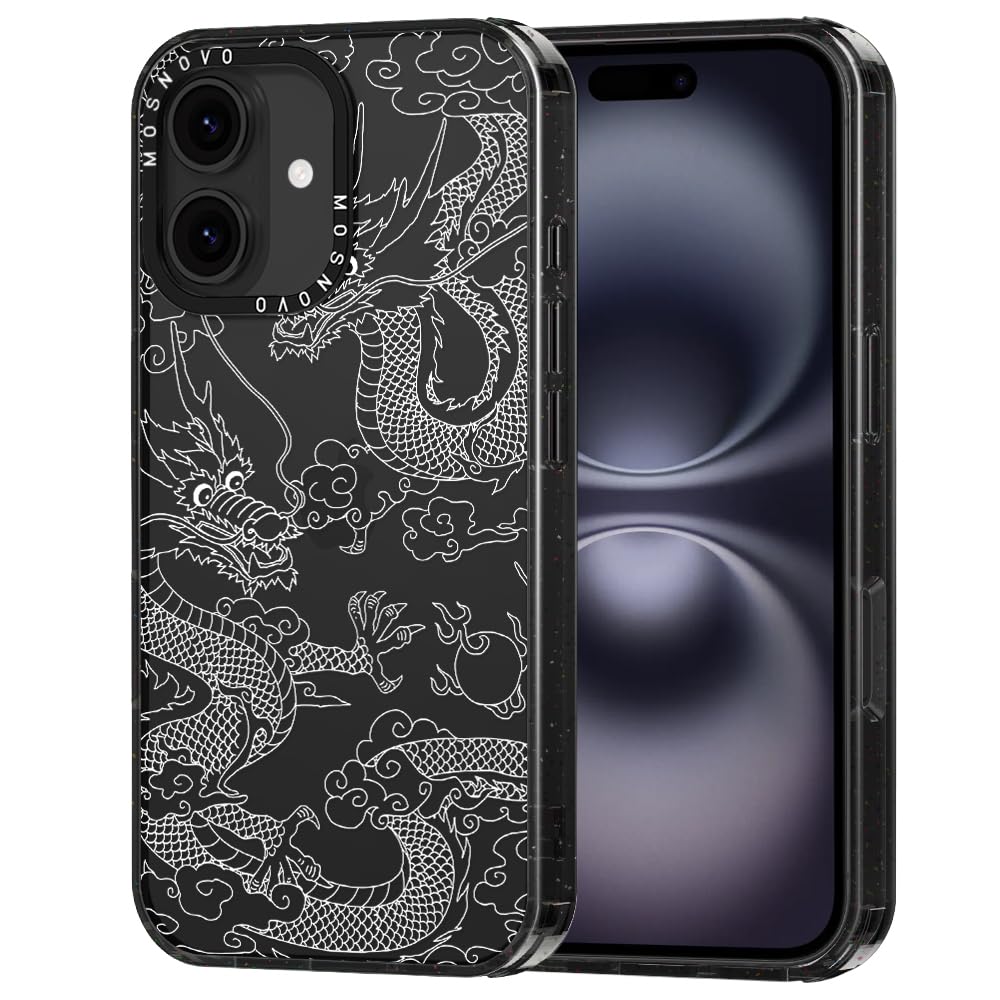 MOSNOVO Case for iPhone 16 Plus, [10ft 4X Military-Grade Drop Protection] Durable & Shockproof Phone Case Cover Design for iPhon