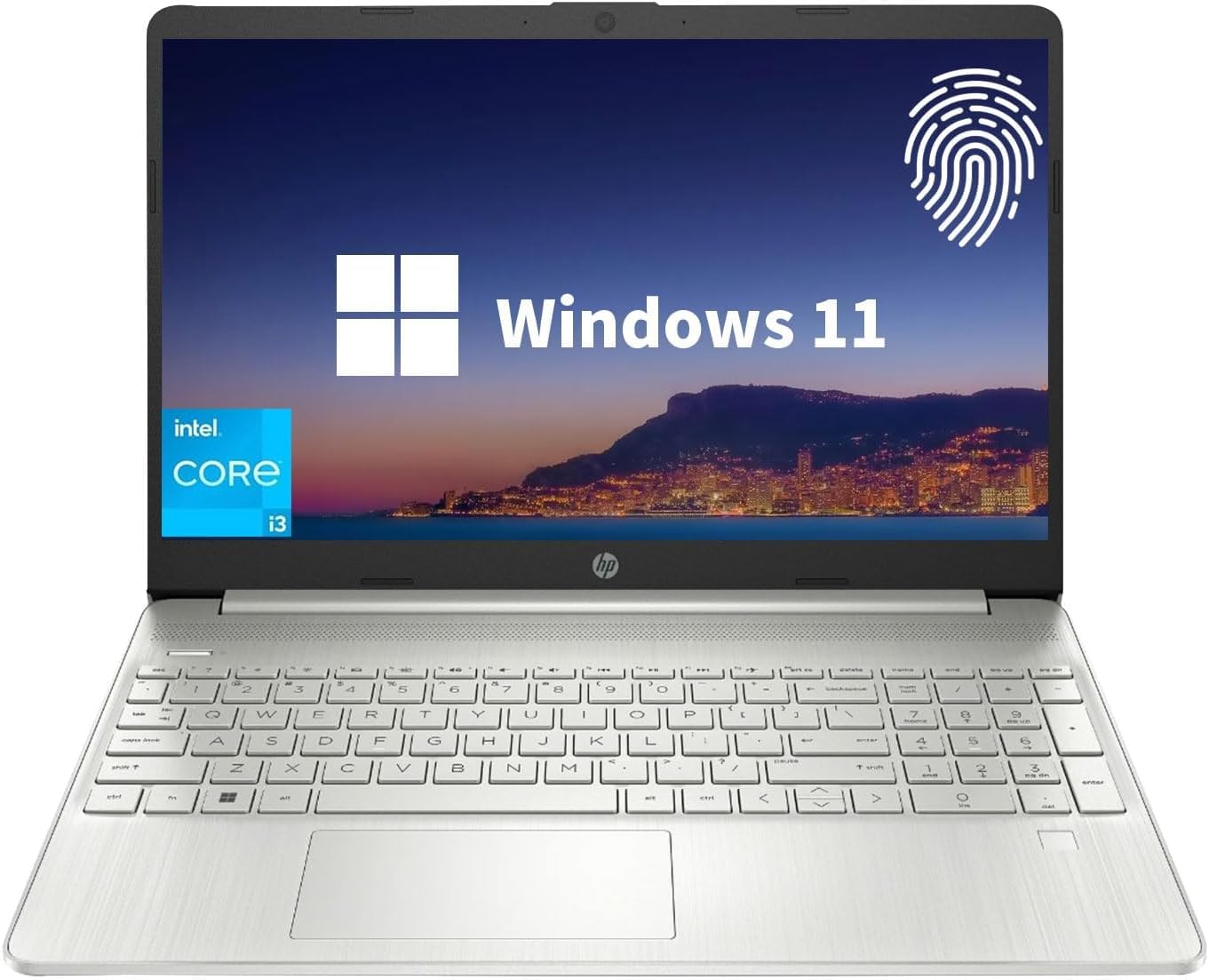 Hp Essential Laptop, 15.6'' Fhd Display, Intel Core I3 1215U, 64Gb Ram, 2Tb Pcie Ssd, Micrsoft Office Trial+Bluetooth Earbud, Wi