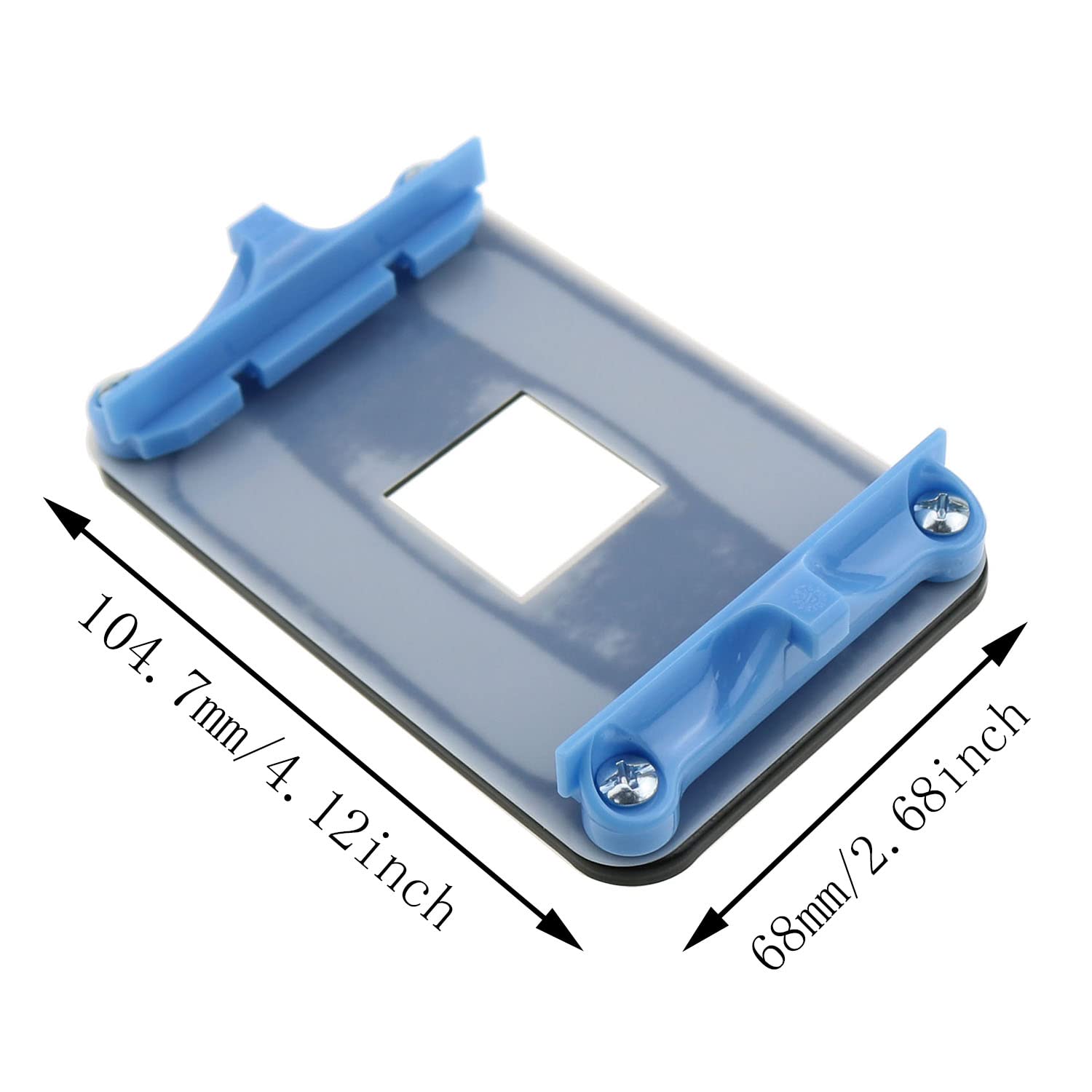 Zzhxsm Am4 Backplane Cpu Heatsink Bracket Motherboard Cpu Fan Cooling Mounting Sheet Plate Mount On Motherboard For Am4 Only, Bl