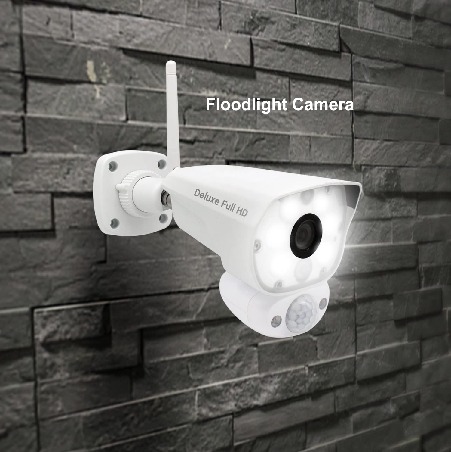 Casacam Deluxe Vc5000L Additional 1080P Floodlight Camera Deluxe Systems Vs5072, Vs5002, Vs5802, Vs5102.