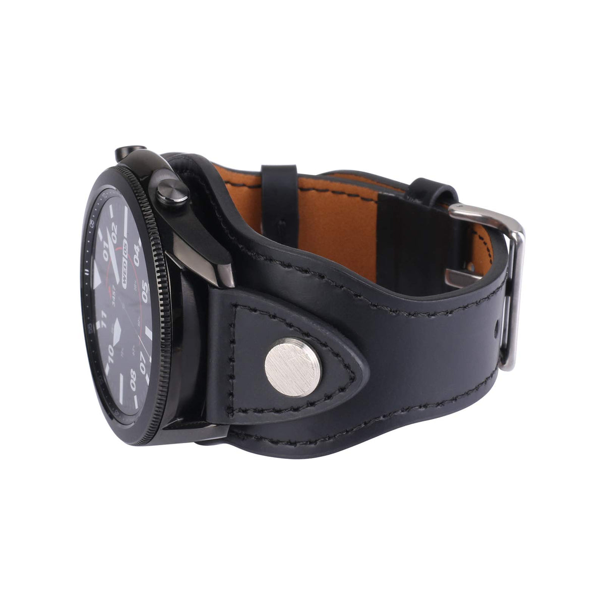 Konafei Compatible With Samsung Galaxy Watch 3 45Mm/Gear S3 Frontier/Classic/Galaxy Watch 46Mm Band, 22Mm Genuine Leather Vintag