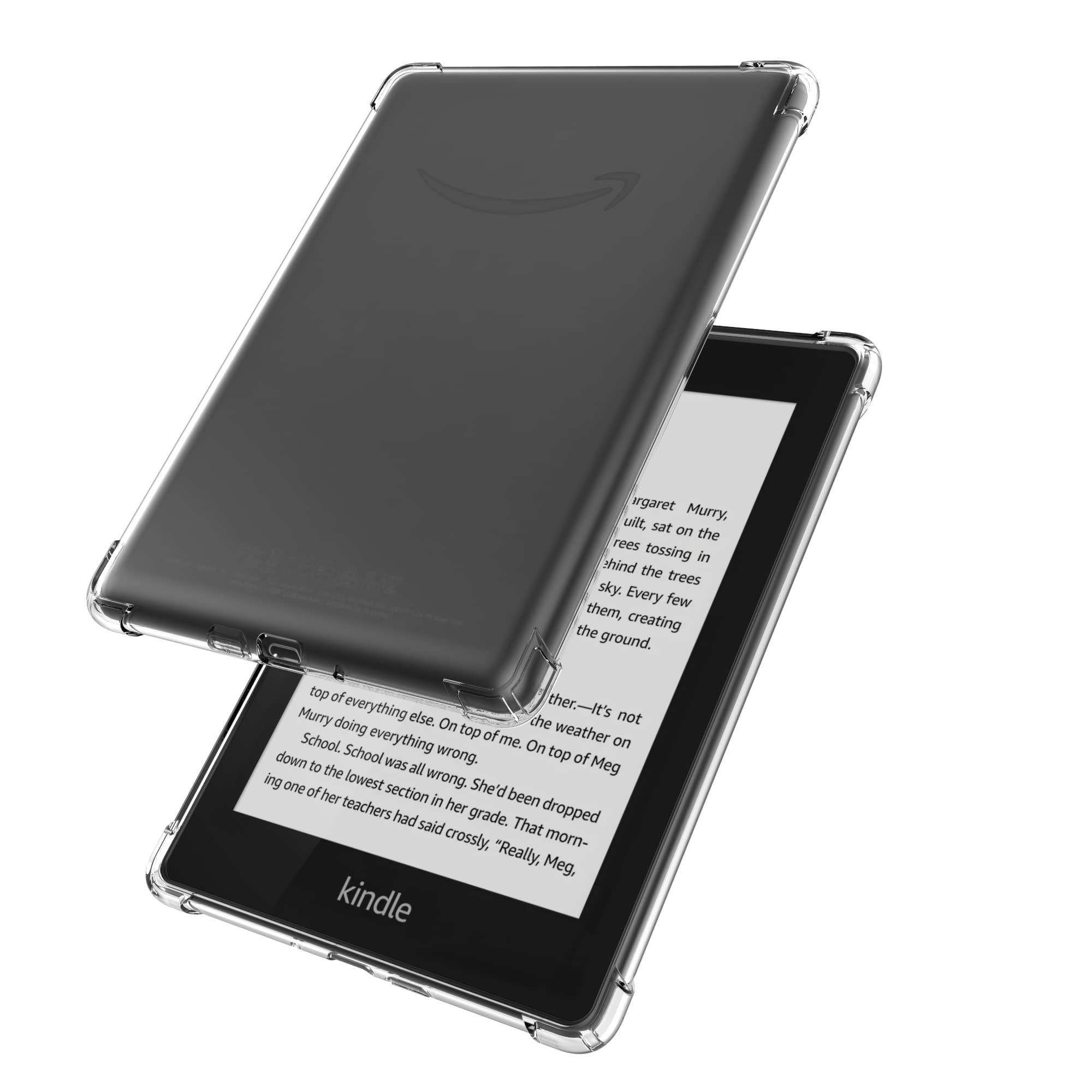 Sffine Clear Case Compatible For 6.8 Kindle Paperwhite 11Th Generation 2021 And Paperwhite Signature Edition,Thin Slim Lightweig