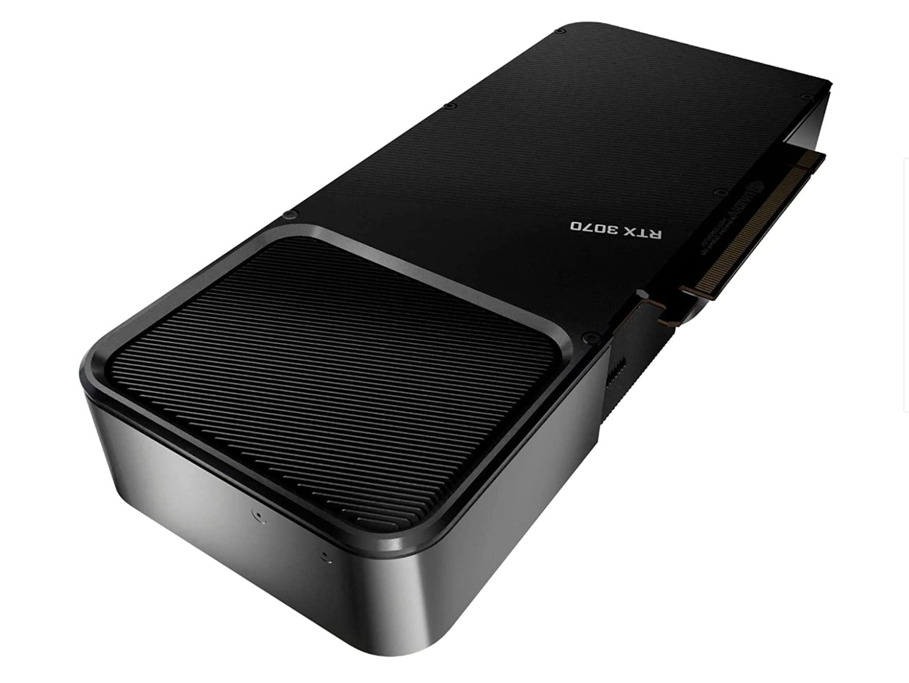 Nvidia Geforce Rtx 3070 8Gb Gddr6 Pci Express 4.0 Graphics Card   Dark Platinum And Black