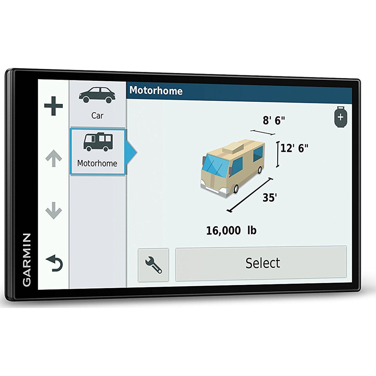 Garmin Rv 770 Na Lmt-S Rv Dedicated Gps Navigator Essential Camping Accessory Bundle Includes Car Charger, Cleaning Cloth, Scree