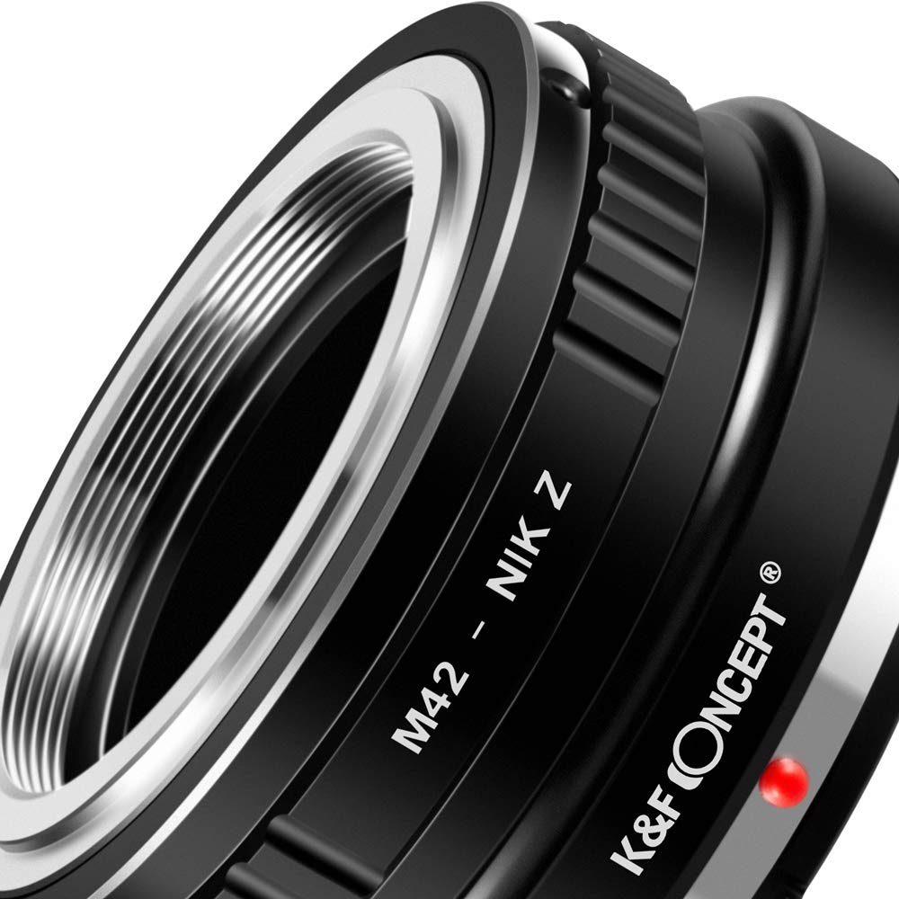 K&F Concept Lens Mount Adapter For Minolta M42 Mount Lens To Nikon Z6 Z7 Camera