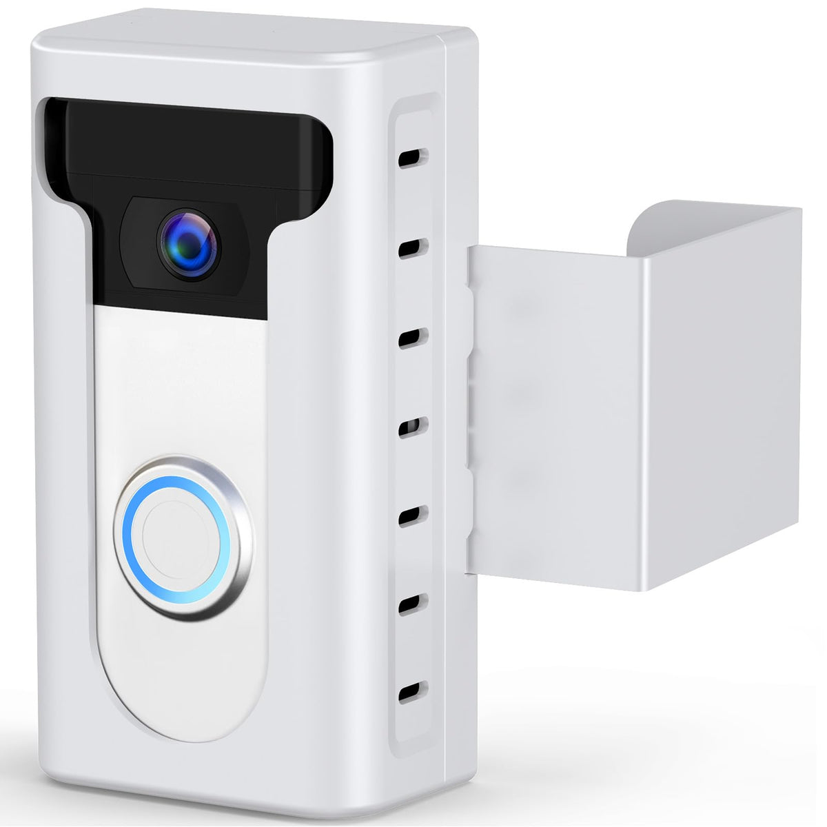 Anti-Theft Video Doorbell Mount Compatible With Ring/Blink Wireless Video Doorbell, Not Block Doorbell Motion Sensor, No-Drill M