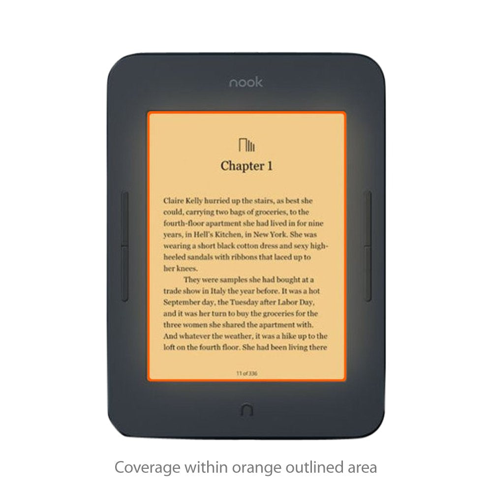 Boxwave Screen Protector Compatible With Barnes & Noble Nook Glowlight 3   Cleartouch Anti Glare (2 Pack), Anti Fingerprint Matt