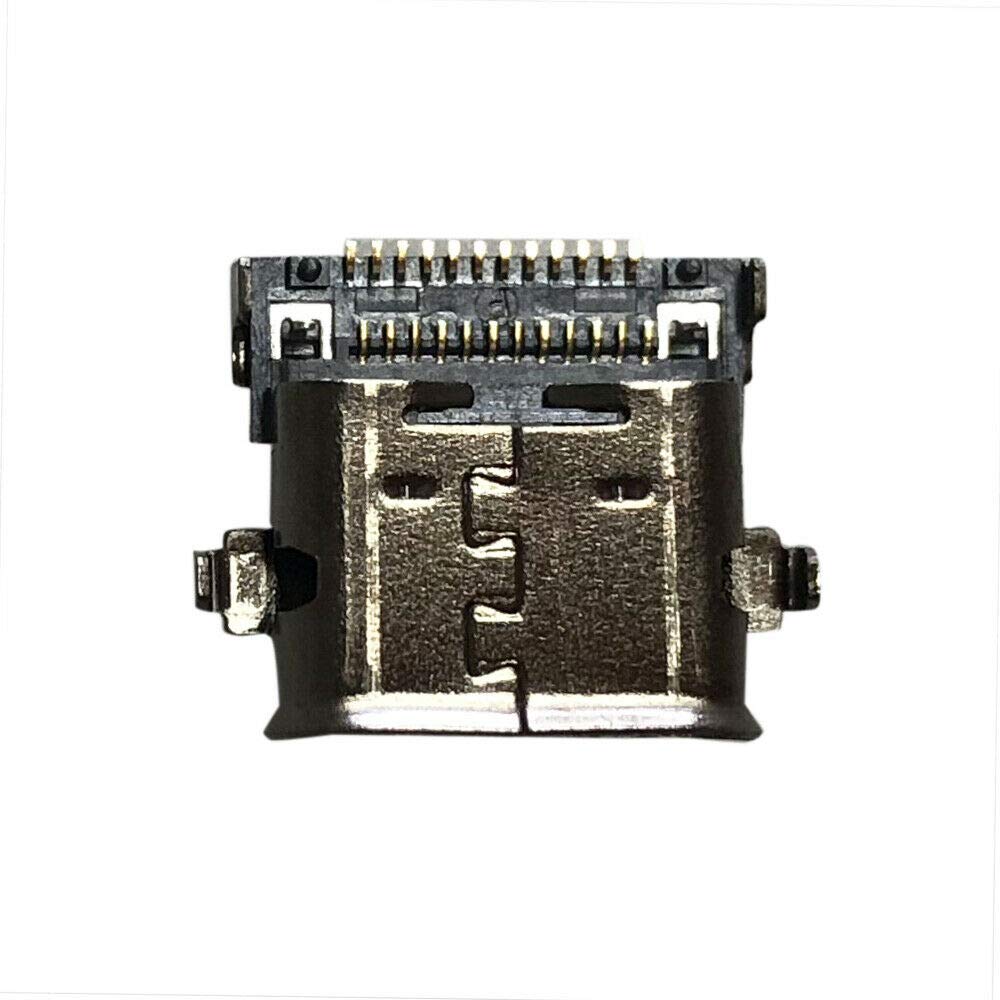 Zahara Dc Jack Usb Type C Charging Port Connector Replacement For Lenovo Thinkpad X1 Carbon 5Th 6Th Gen/Thinkpad T480S T490 T590
