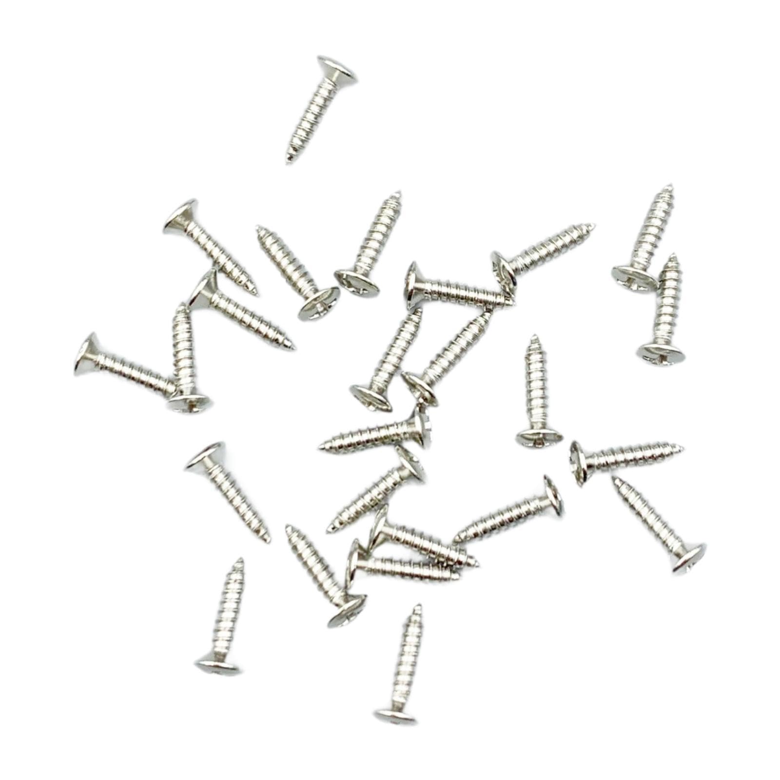 Heavenglow 25Pcs Guitar Pickguard Screws Guitar Bass Pickguard Screws For Luthier Hobby | Pickguards | Guitar Parts | Parts & Ac