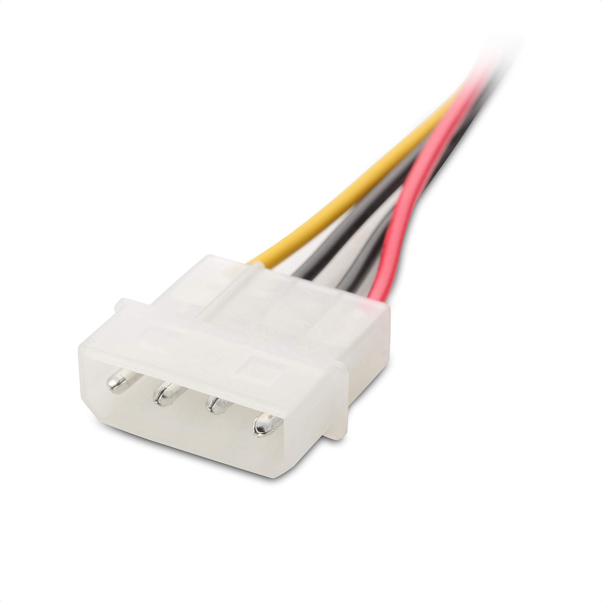 Cable Matters 3 Pack 4 Pin Molex To Sata Power Cable (Sata To Molex)   6 Inches