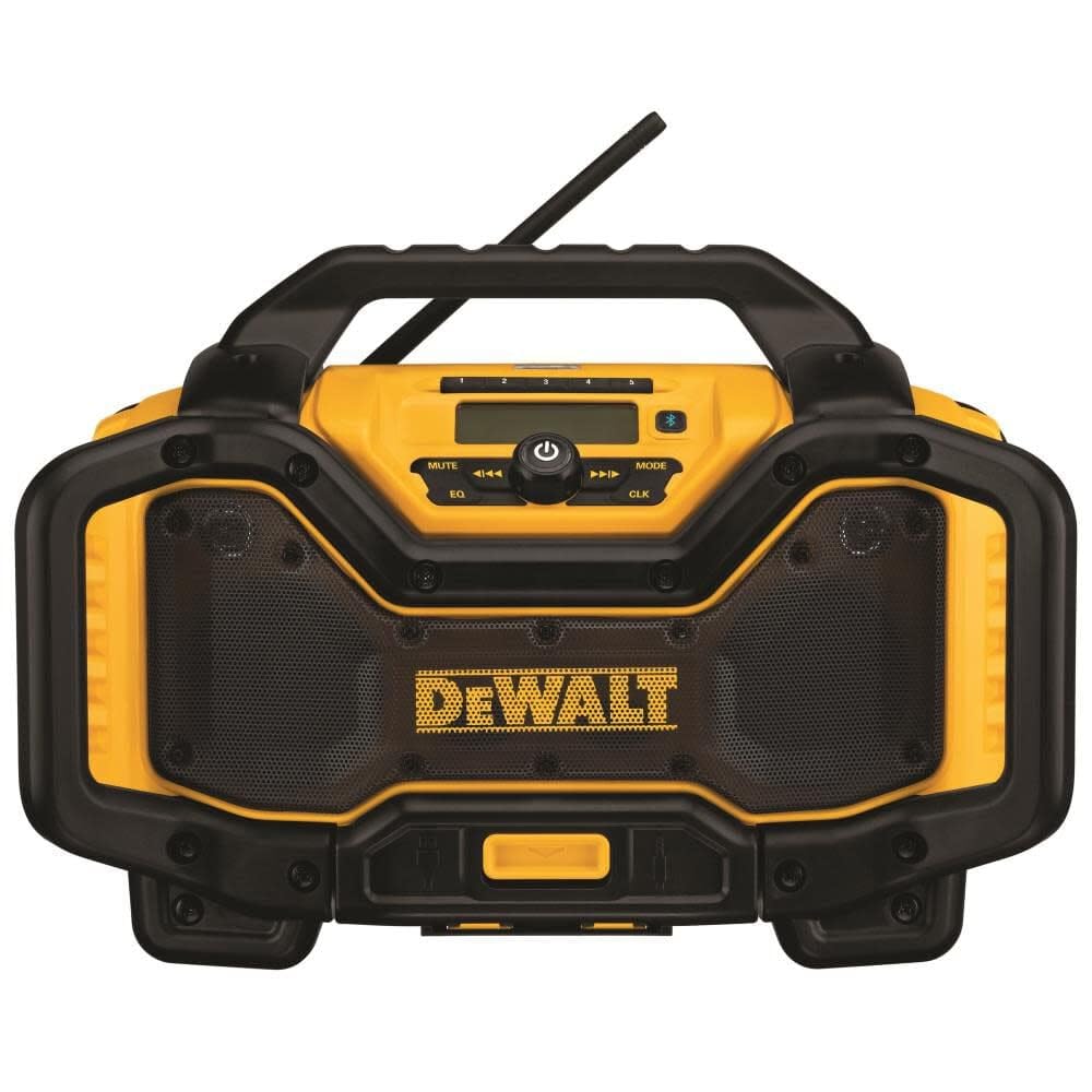 Dewalt 20V Max Bluetooth Radio, 100 Ft Range, Portable For Jobsites (Dcr025)