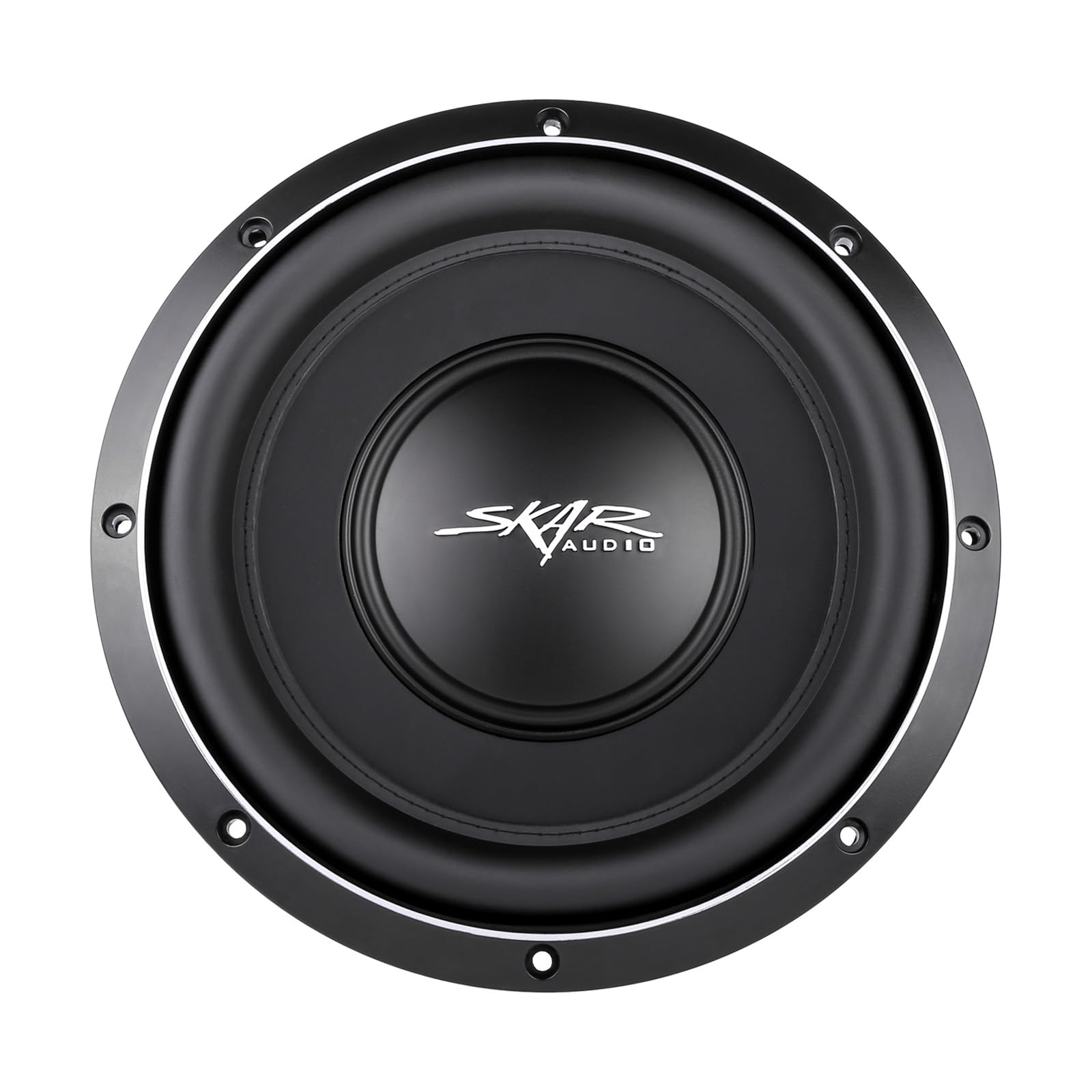 Skar Audio VS-10 D2 10 Dual 2 Ohm Shallow Mount Car Subwoofer - 1000W Max Power, High-Performance Bass for Car Audio Systems