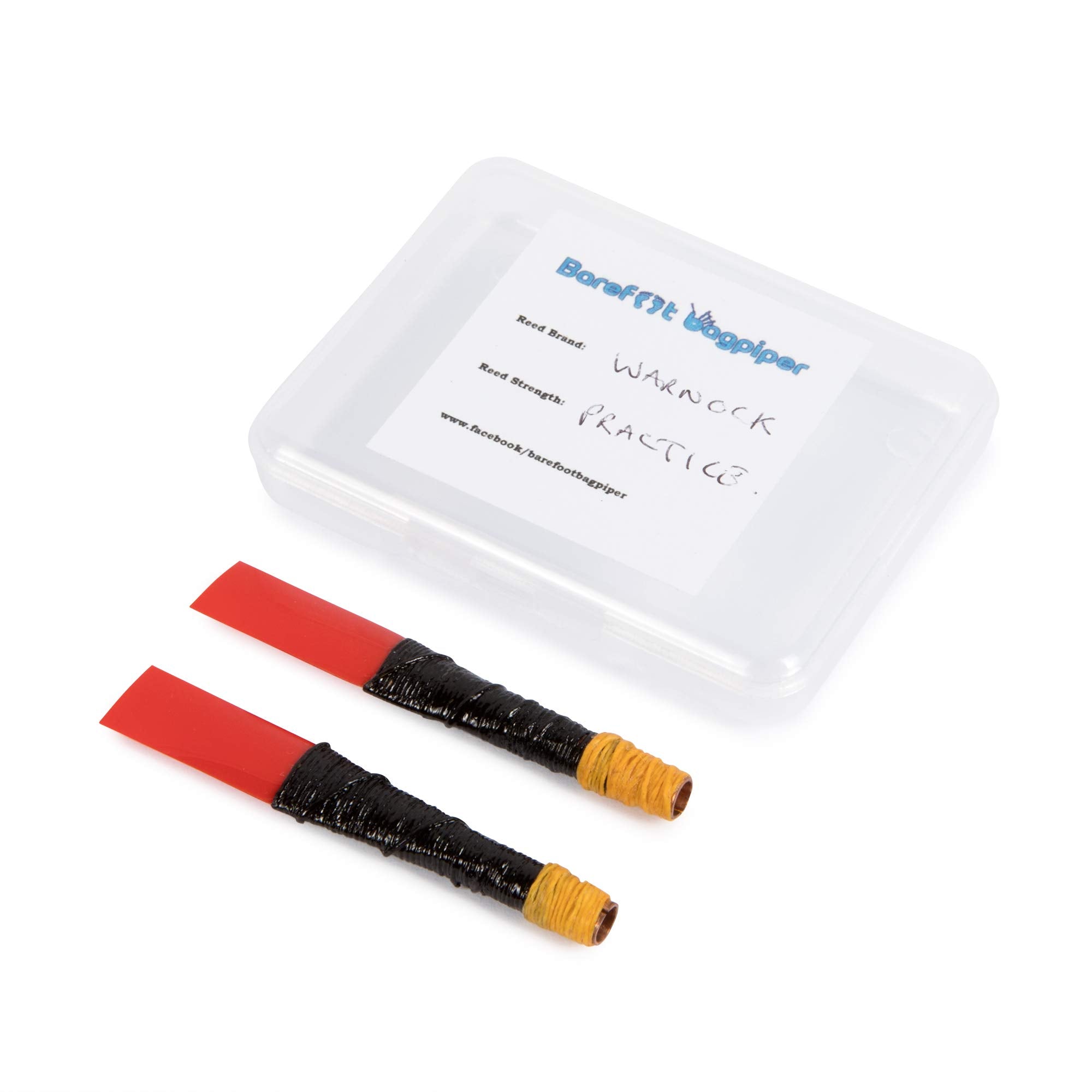 Frazer Warnock Practice Chanter Reed (2) Reeds Plus Special Tube