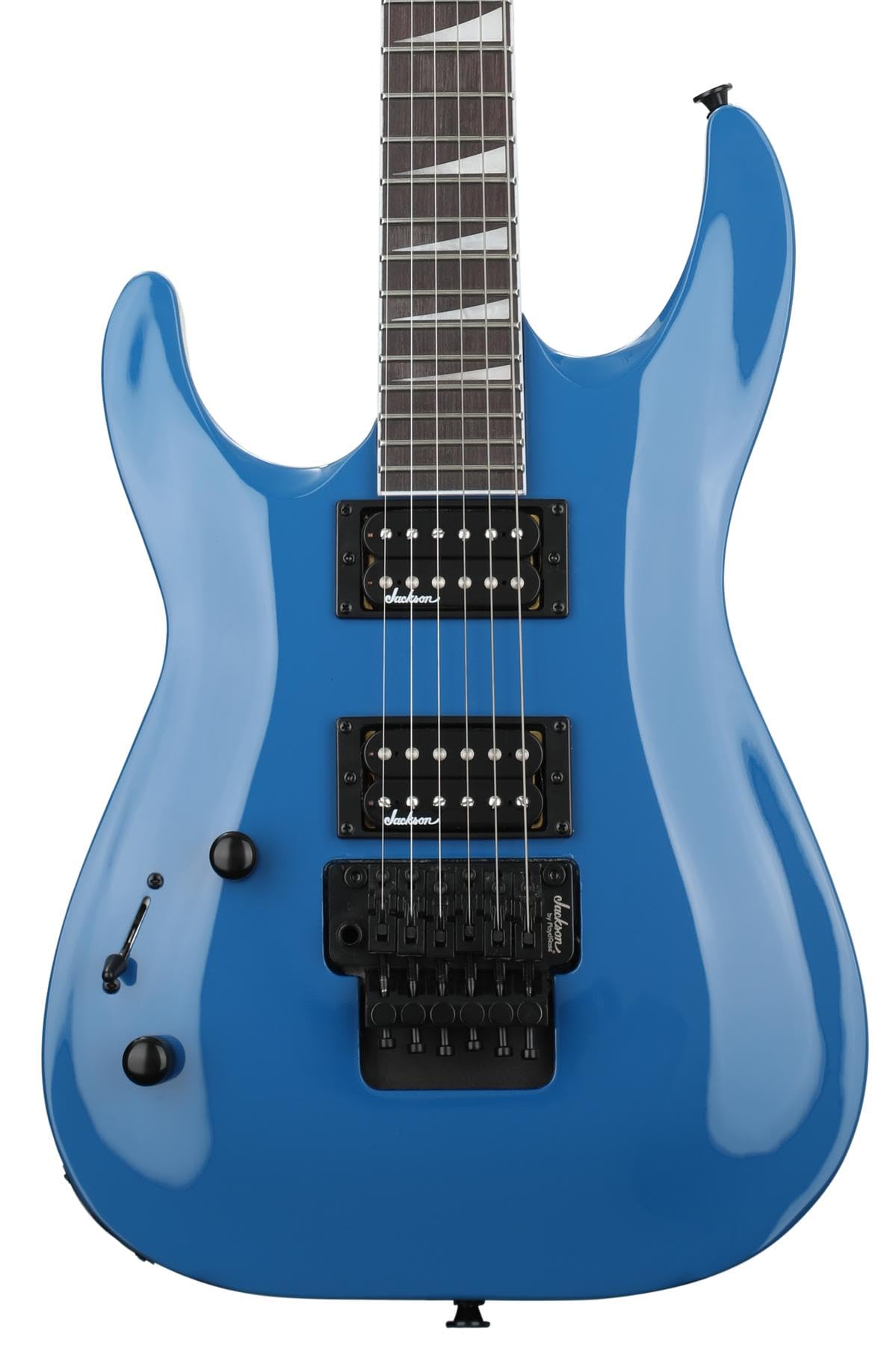 Jackson Js Series Dinky Arch Top Js32 Dka Left Handed   Bright Blue