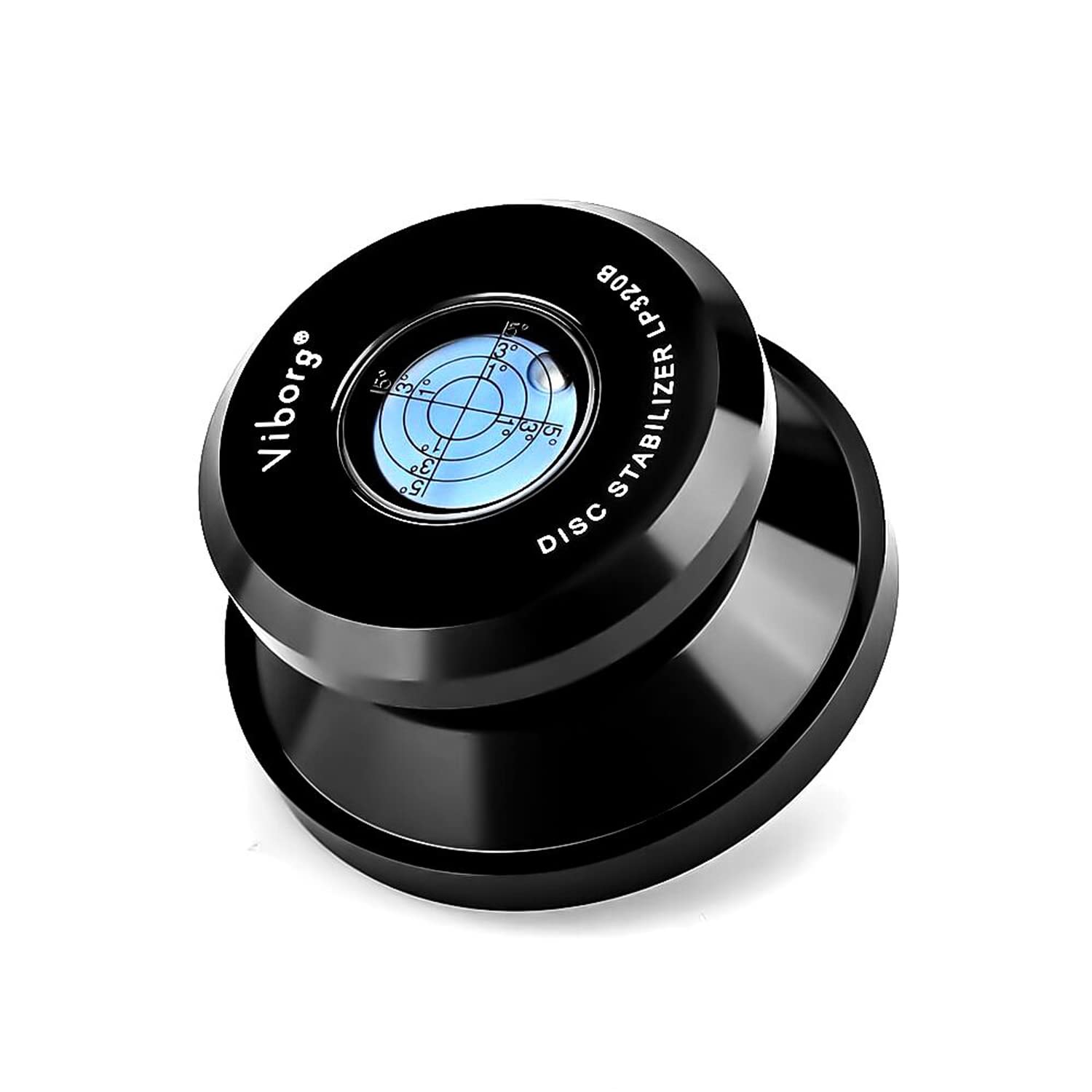 Viborg Lp320B Record Weight Turntable Disc Stabilizer 77X41Mm Aluminum Hifi Vinyl Clamp 11.3Oz Lp Phono Record Puck Turntable Le