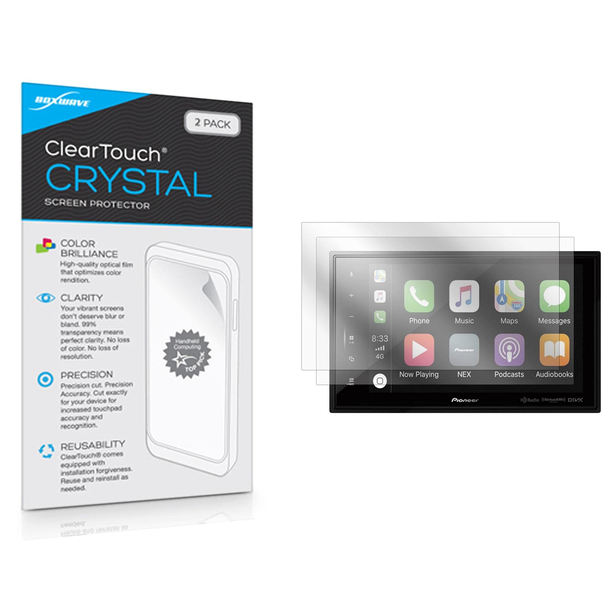 Boxwave Screen Protector For Pioneer Dmh 2660Nex (Screen Protector Cleartouch Crystal (2 Pack), Hd Film Skin   Shields From Scra