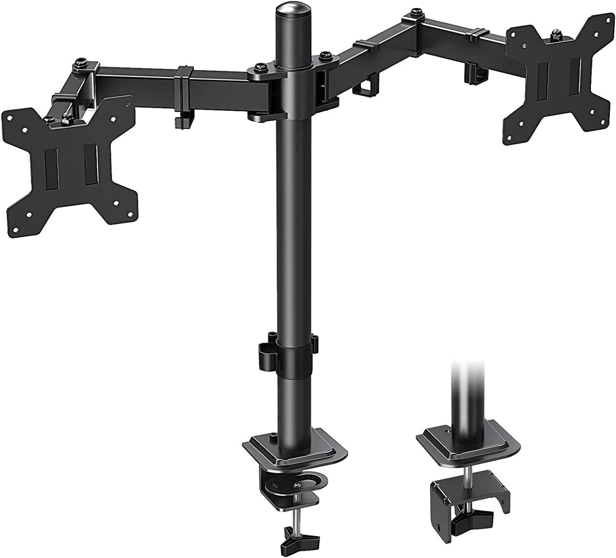 Mountup Dual Monitor Desk Mount, Fully Adjustable Dual Monitor Arm For 2 Lcd Screens, Max 32 Inch Up To 19.8Lbs, Dual Monitor St